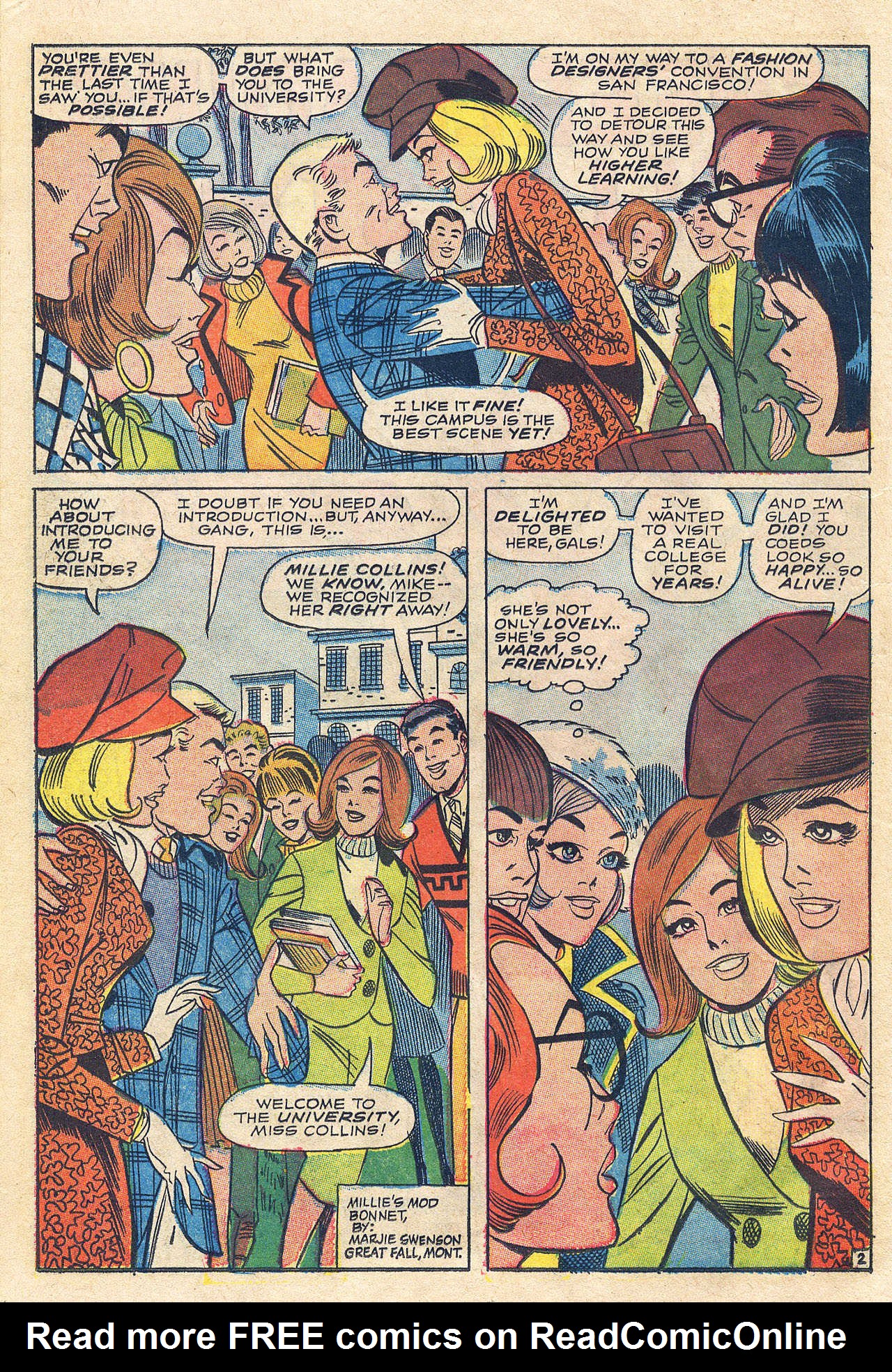 Read online Millie the Model comic -  Issue #146 - 26