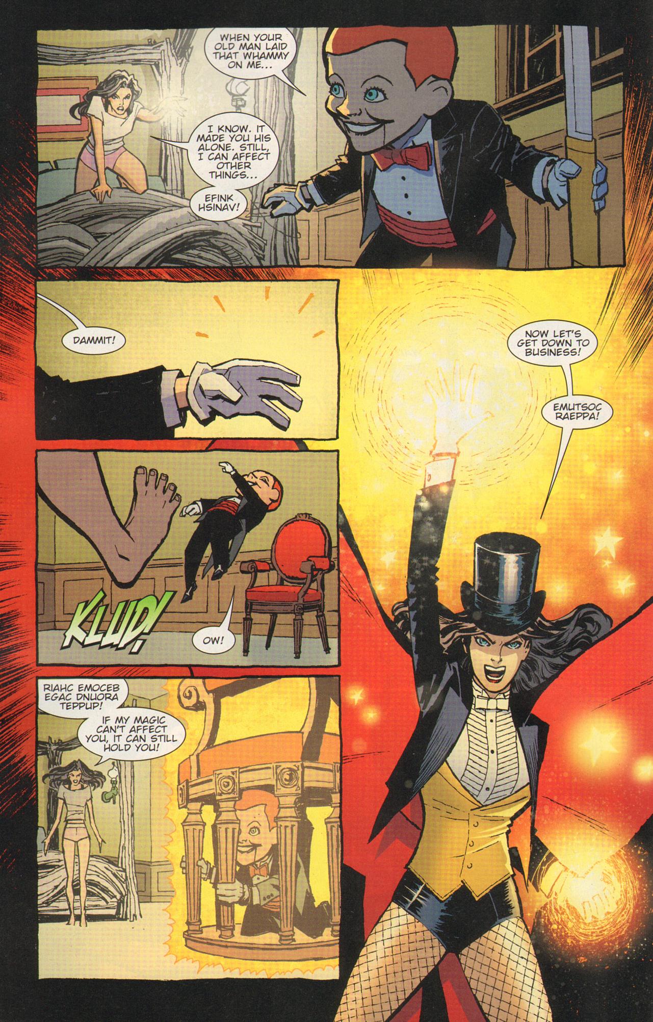 Read online Zatanna (2010) comic -  Issue #9 - 6