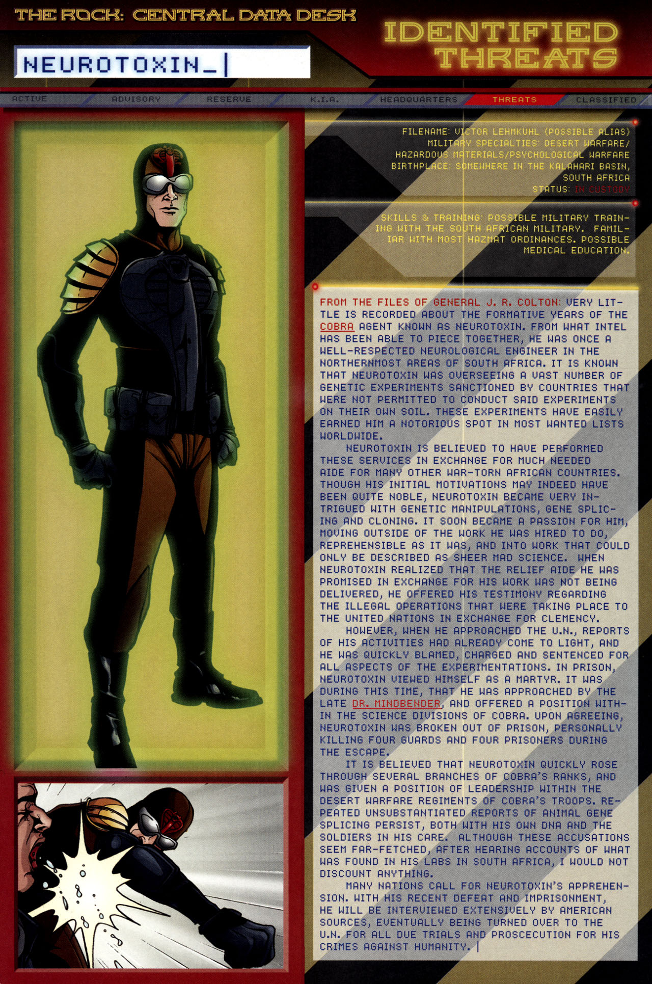 Read online G.I. Joe: Data Desk Handbook comic -  Issue #3 - 3