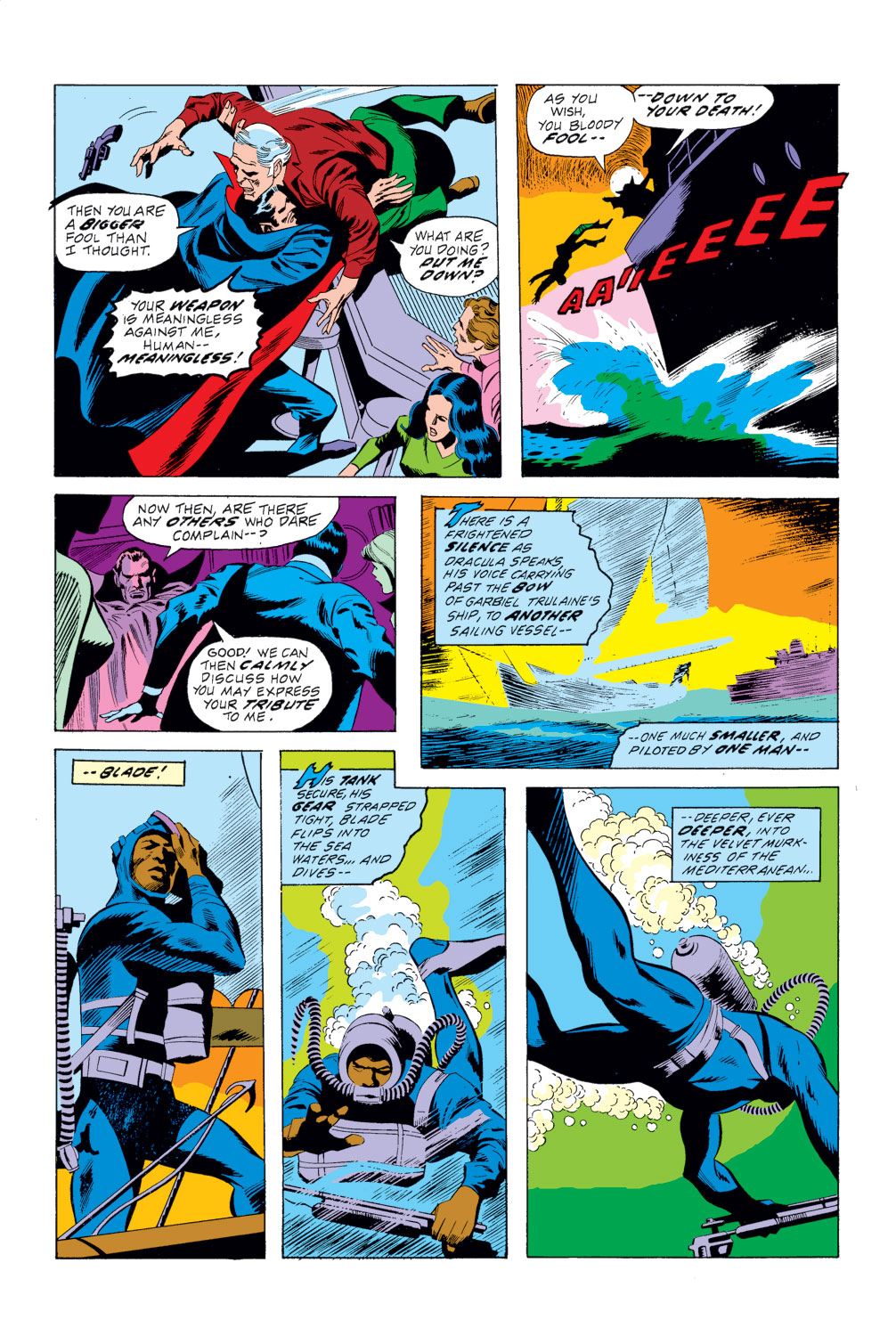 Read online Tomb of Dracula (1972) comic -  Issue #10 - 13