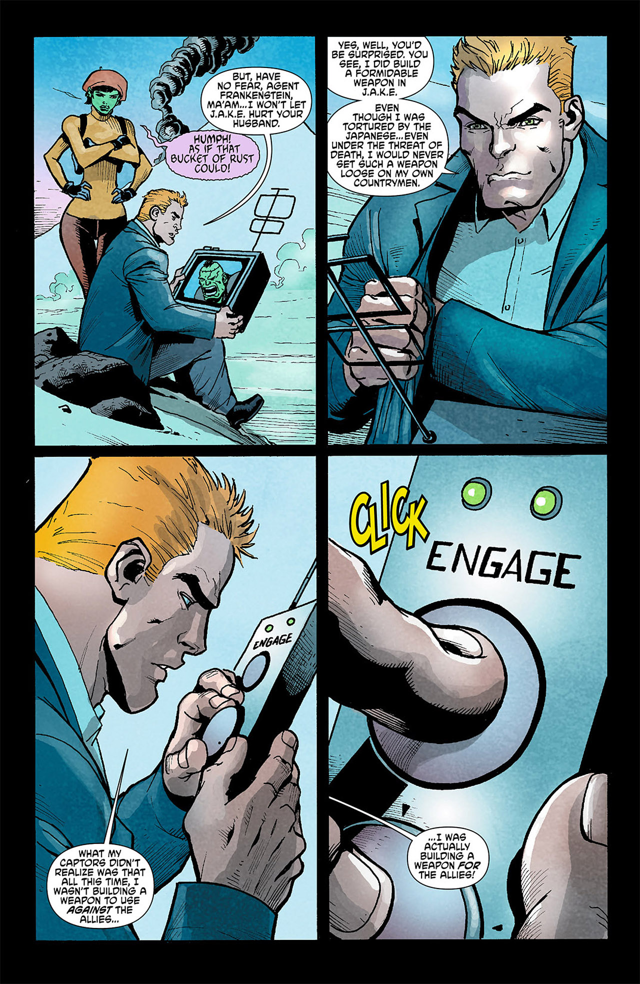 Read online Men of War (2011) comic -  Issue #8 - 18