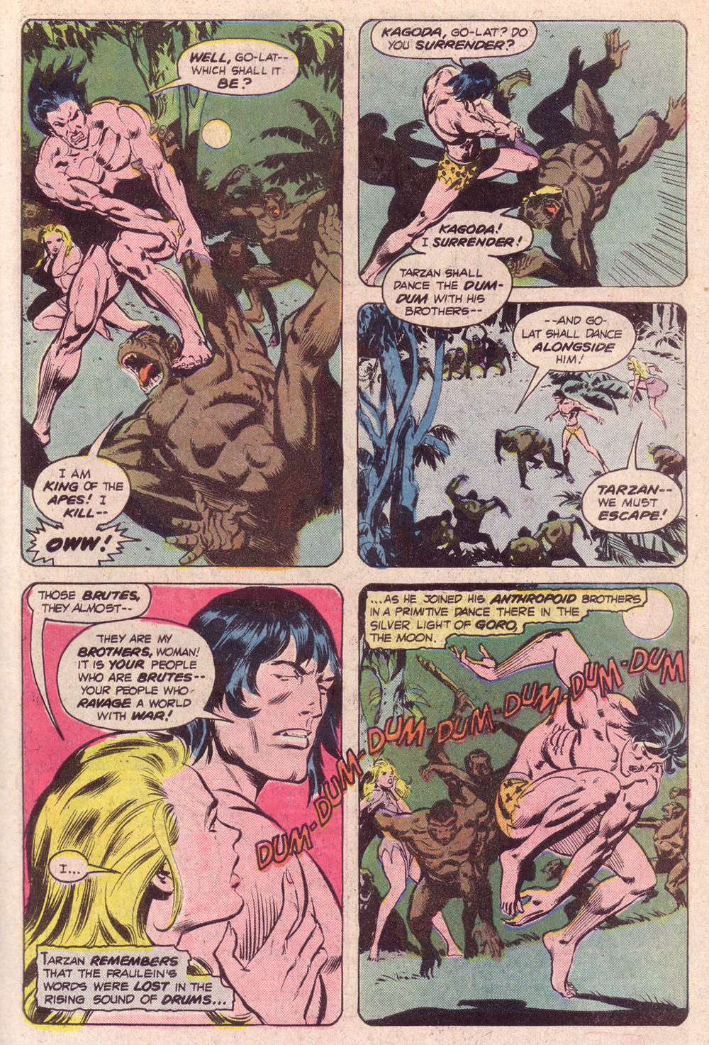 Read online Tarzan (1972) comic -  Issue #254 - 9