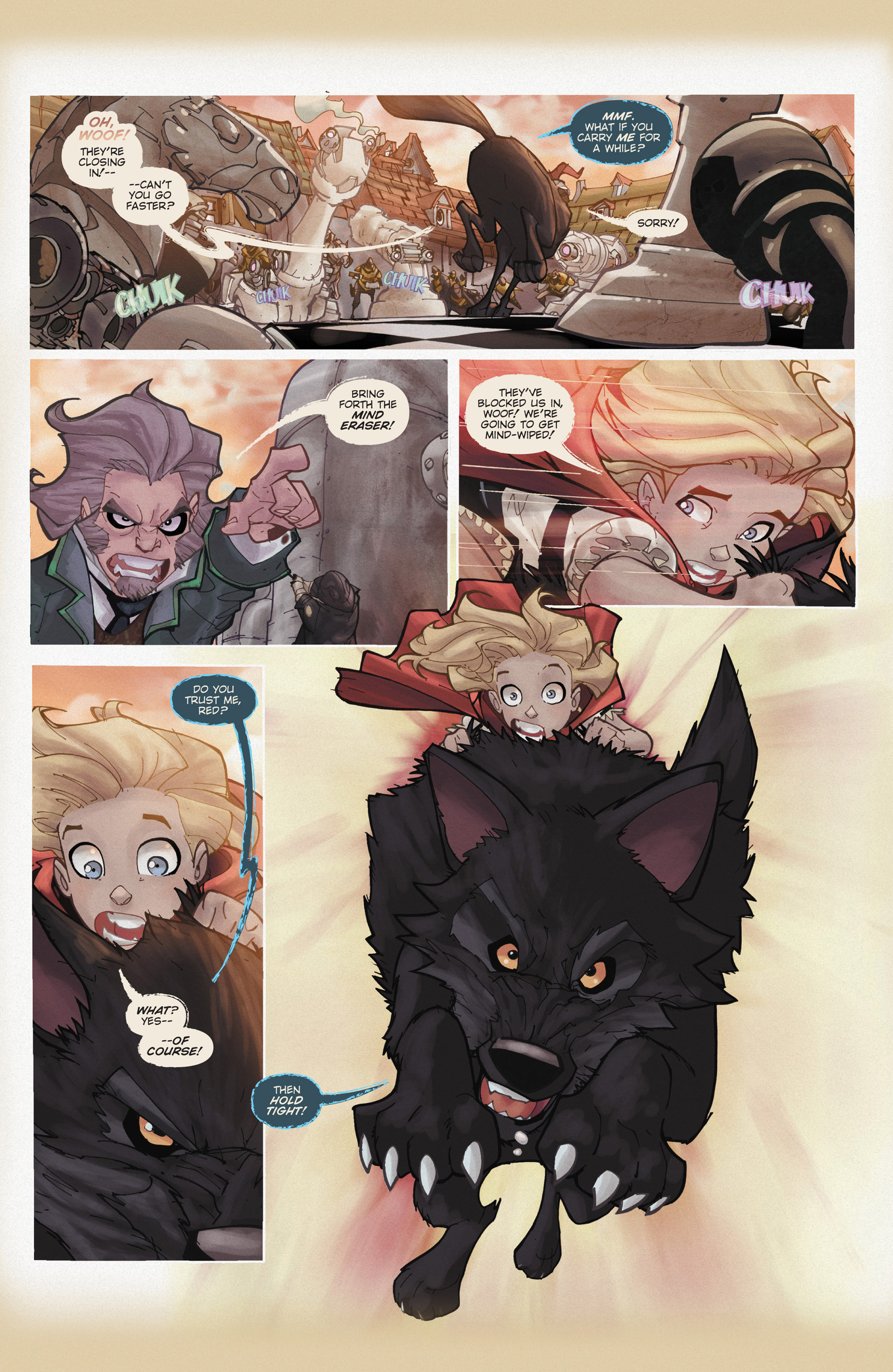 Read online Fairy Quest: Outlaws comic -  Issue #1 - 22