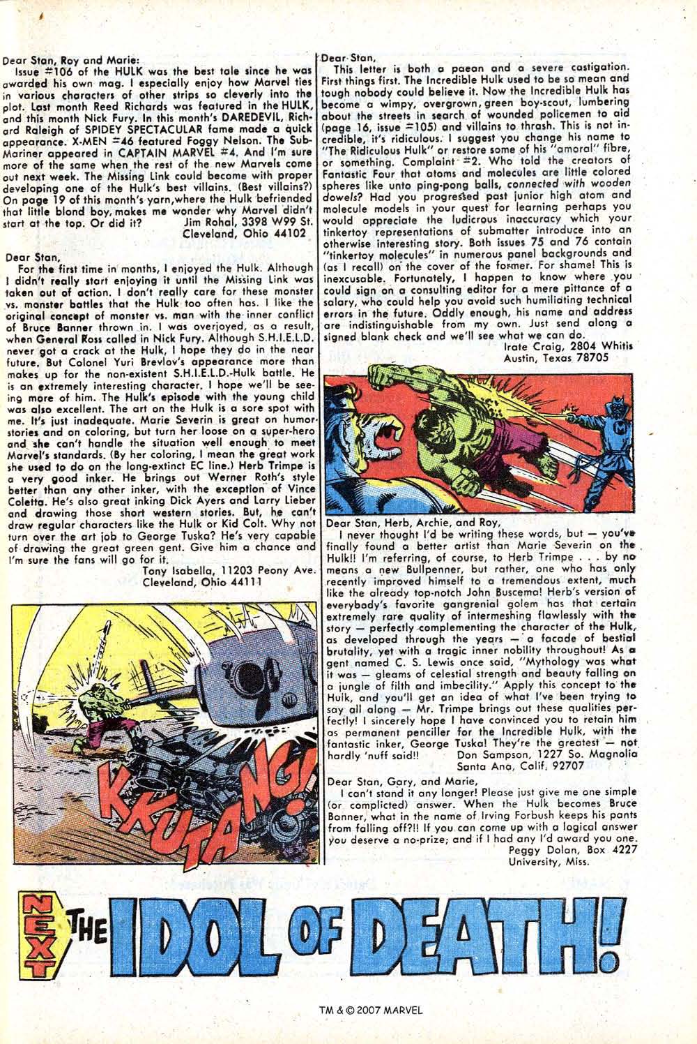 Read online The Incredible Hulk (1968) comic -  Issue #109 - 33