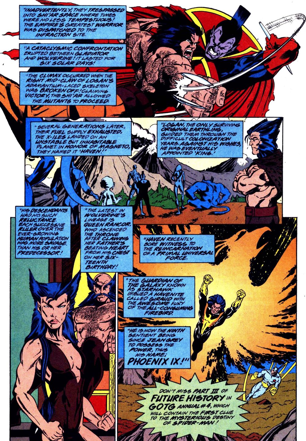 Read online Galactic Guardians comic -  Issue #1 - 23