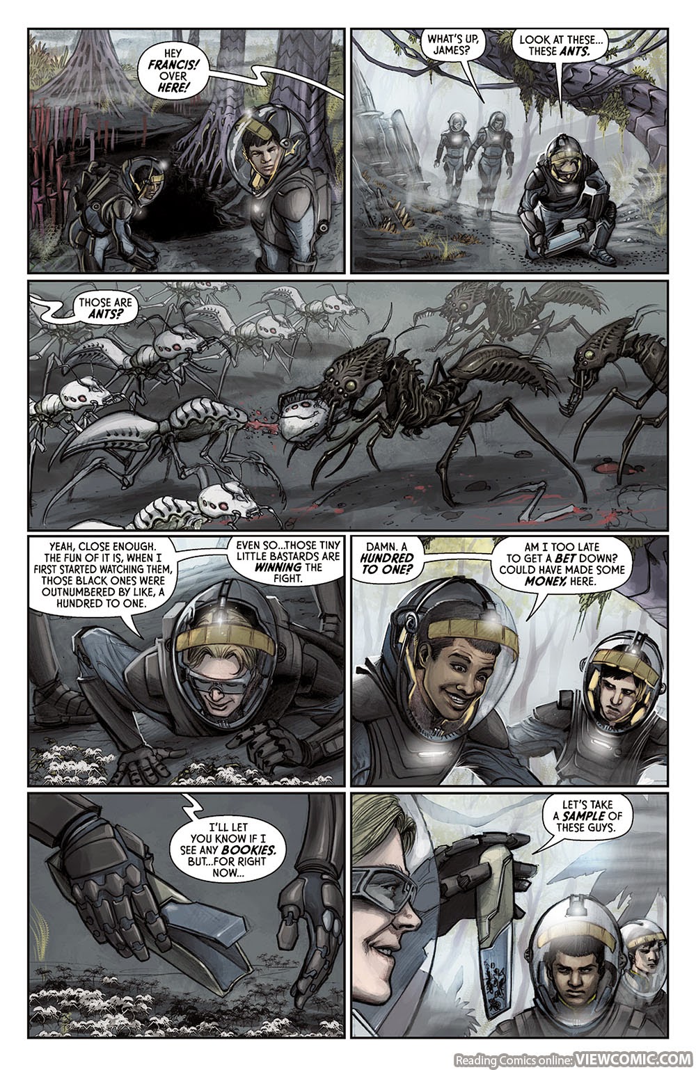 Read online Prometheus: Fire and Stone comic -  Issue #1 - 17