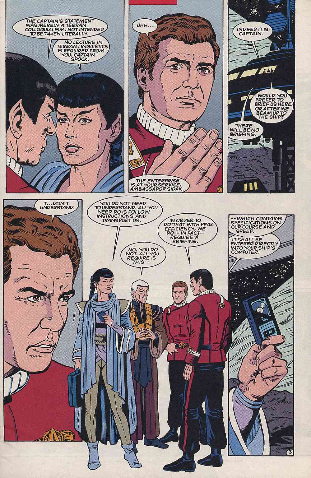 Read online Star Trek (1989) comic -  Issue #65 - 4