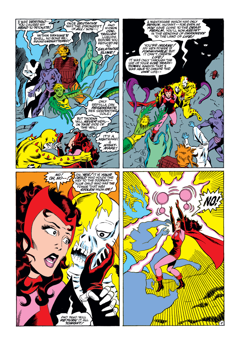 Read online The Vision and the Scarlet Witch (1985) comic -  Issue #5 - 10