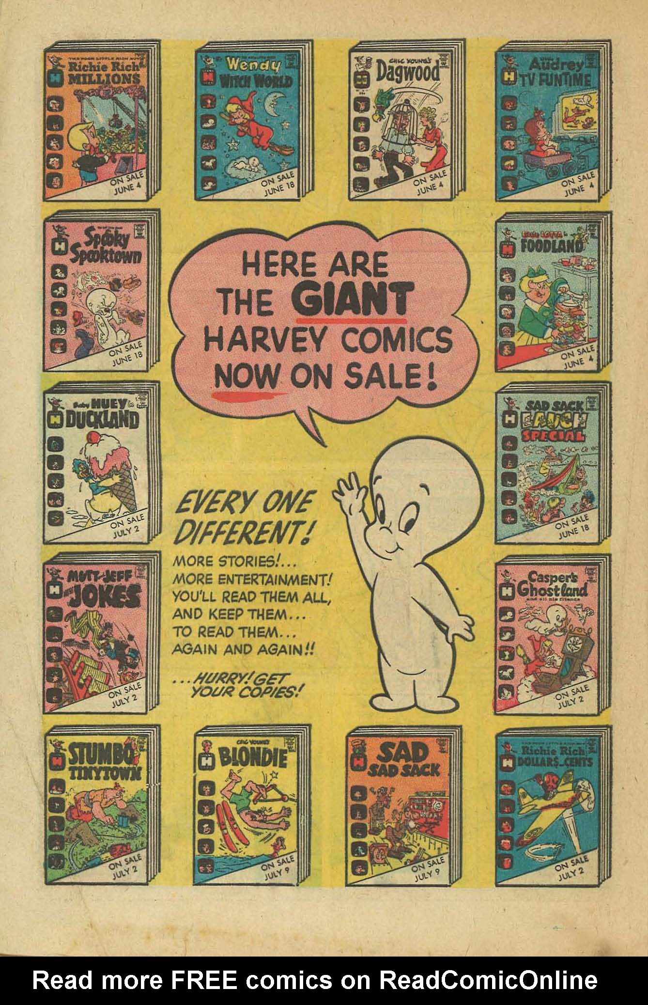 Read online Baby Huey, the Baby Giant comic -  Issue #60 - 20