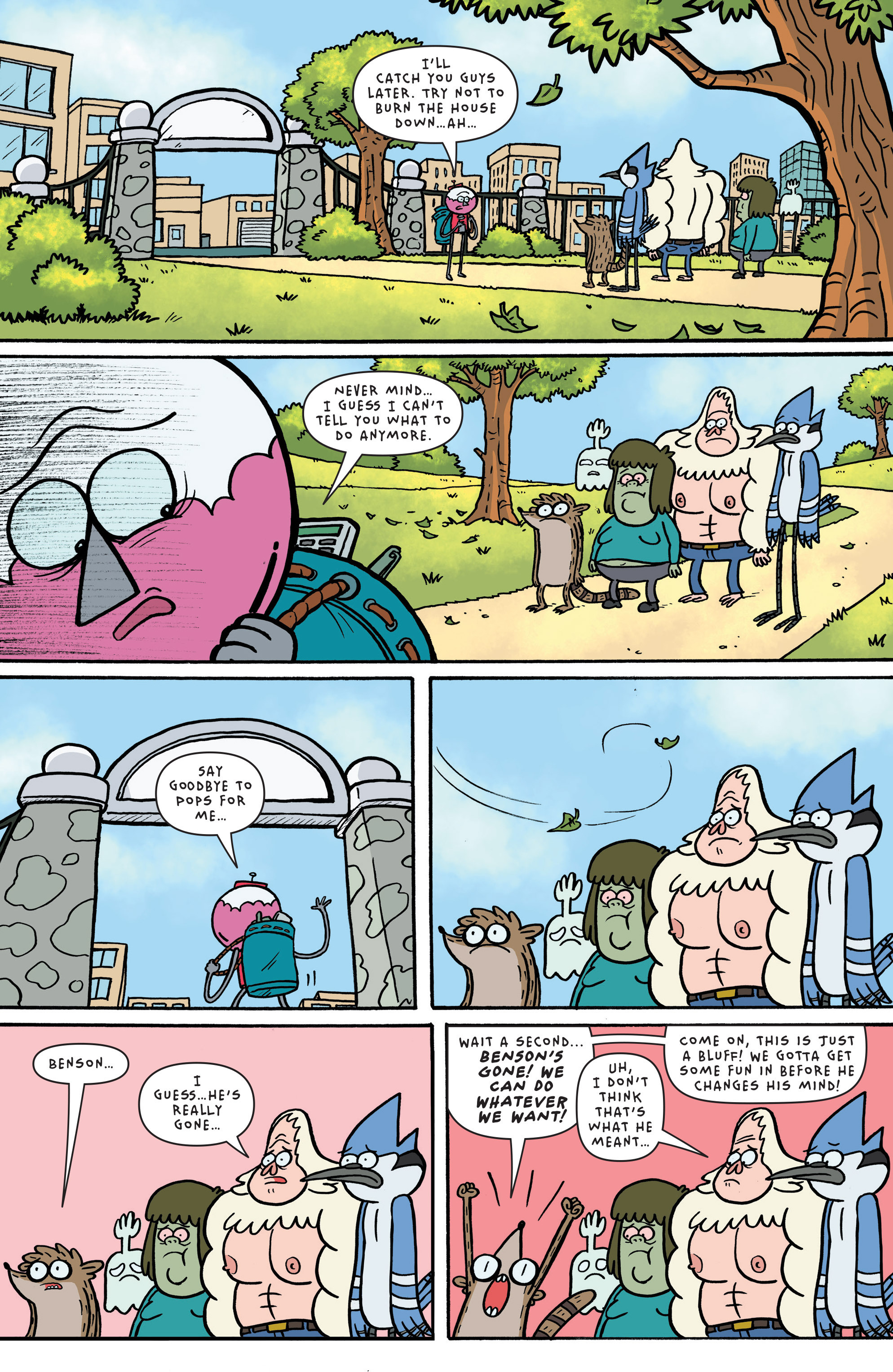 Read online Regular Show comic -  Issue #37 - 15