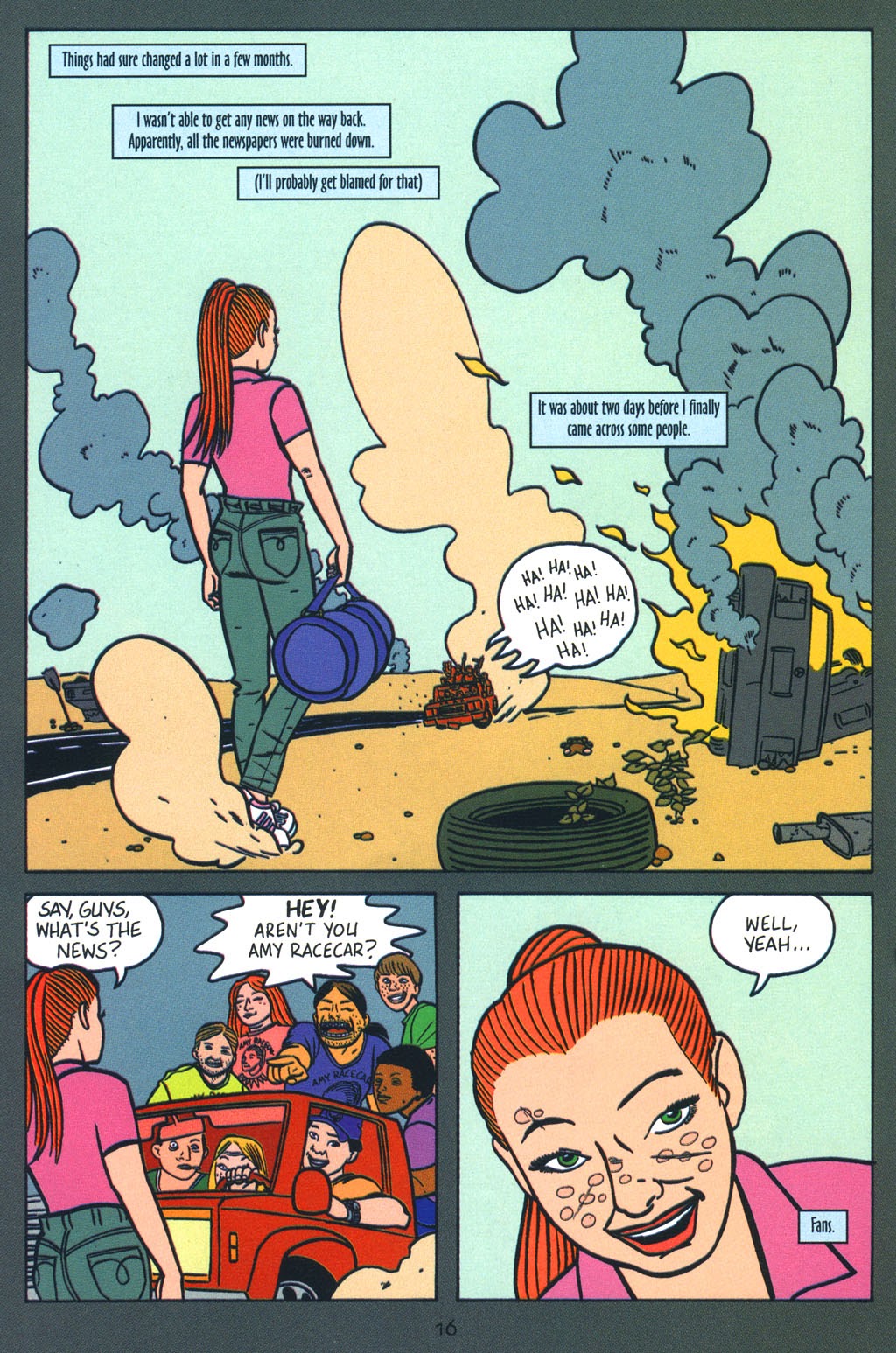 Read online Amy Racecar comic -  Issue #1 - 18