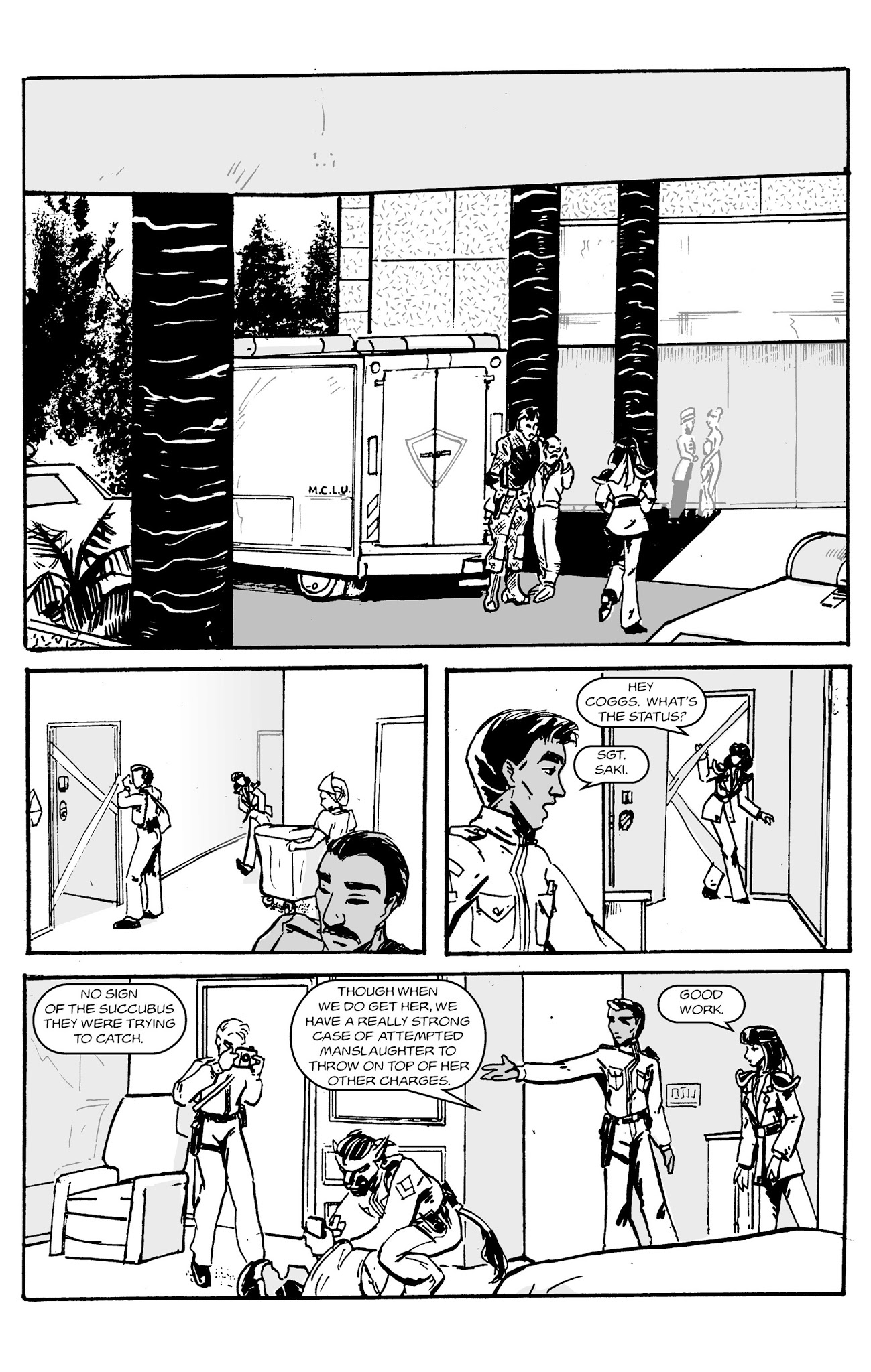 Read online Bureau of Mana Investigation comic -  Issue #3 - 23