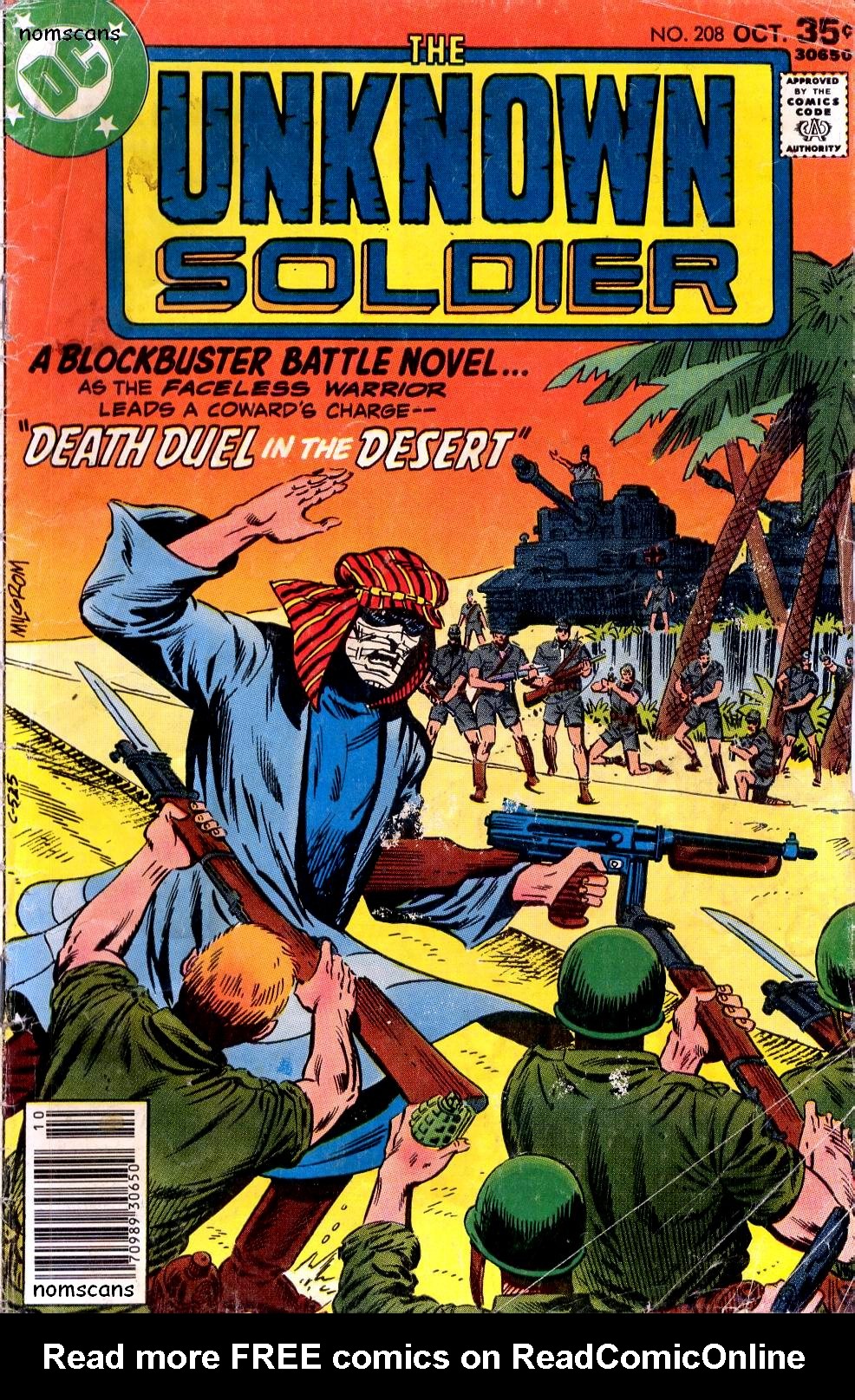 Read online Unknown Soldier (1977) comic -  Issue #208 - 1