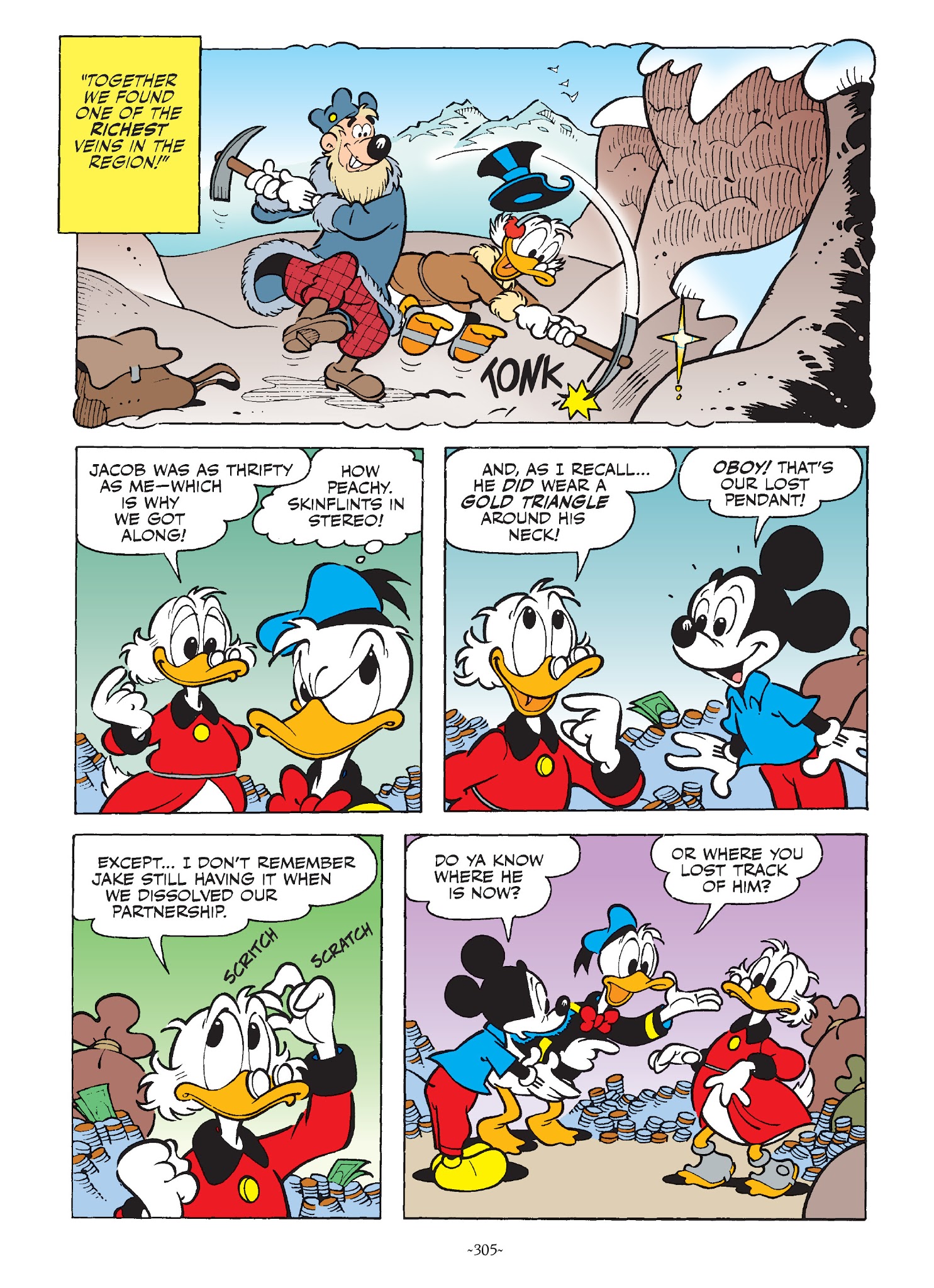 Read online Mickey and Donald: The Search For the Zodiac Stone comic -  Issue # TPB - 304