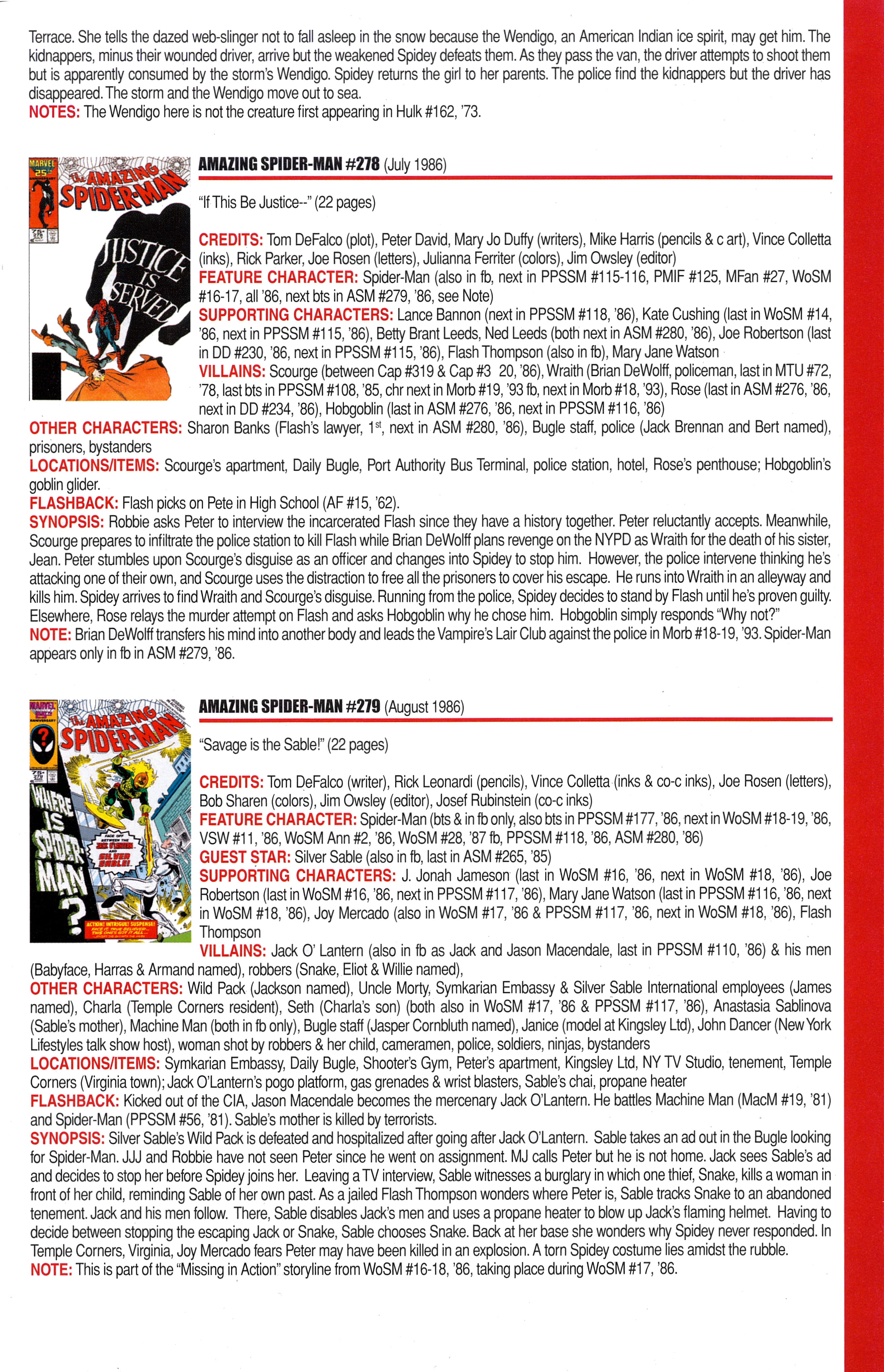 Read online Official Index to the Marvel Universe comic -  Issue #6 - 19