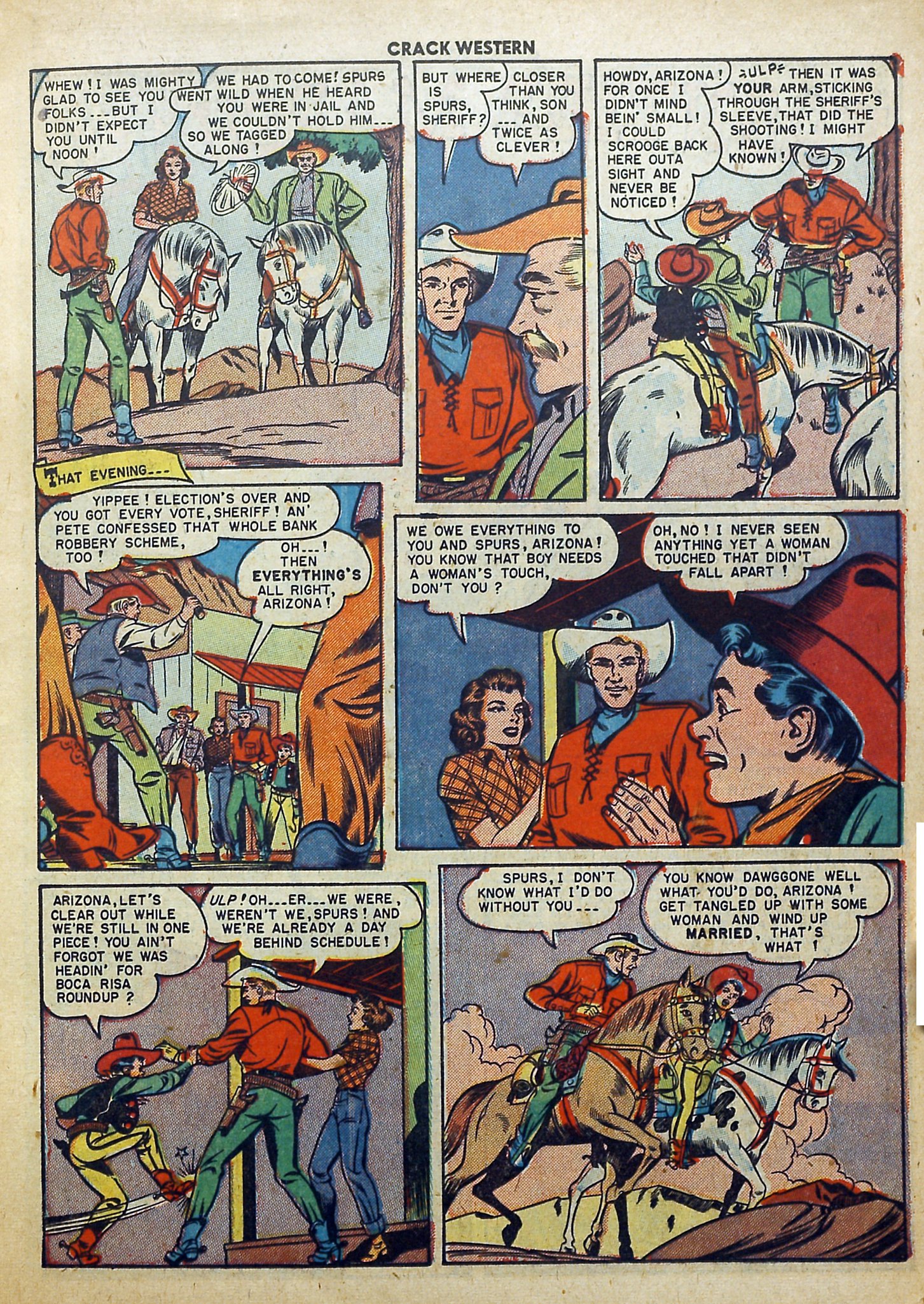 Read online Crack Western comic -  Issue #69 - 15
