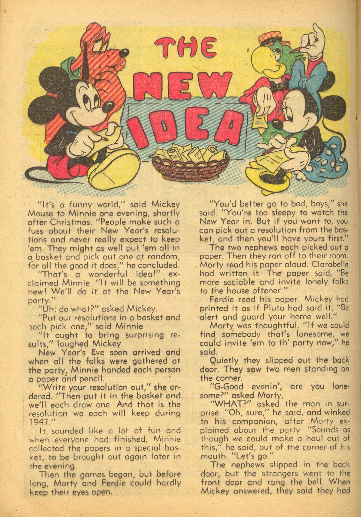 Read online Walt Disney's Comics and Stories comic -  Issue #77 - 34