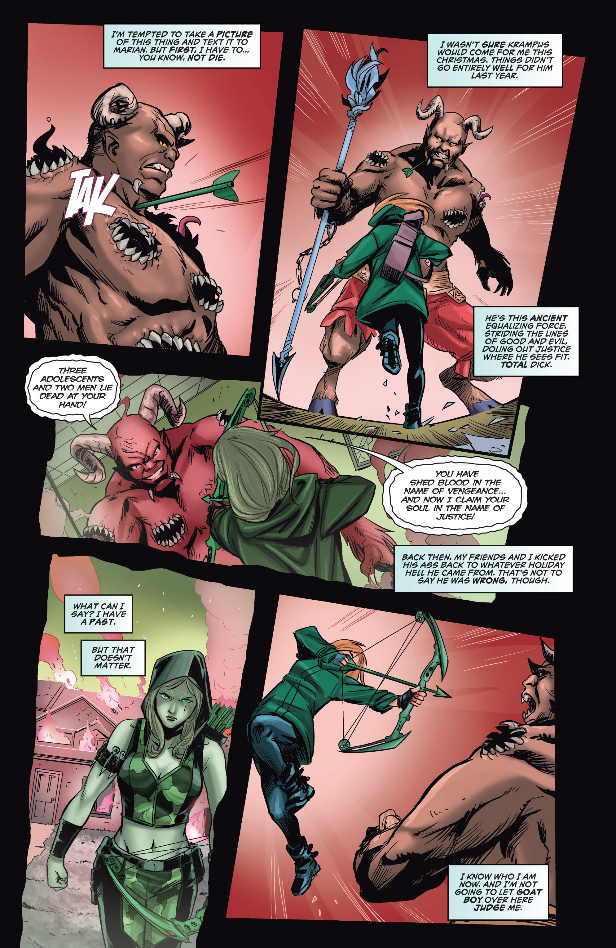 Read online Grimm Fairy Tales presents Robyn Hood 2015 Holiday Special comic -  Issue # Full - 19