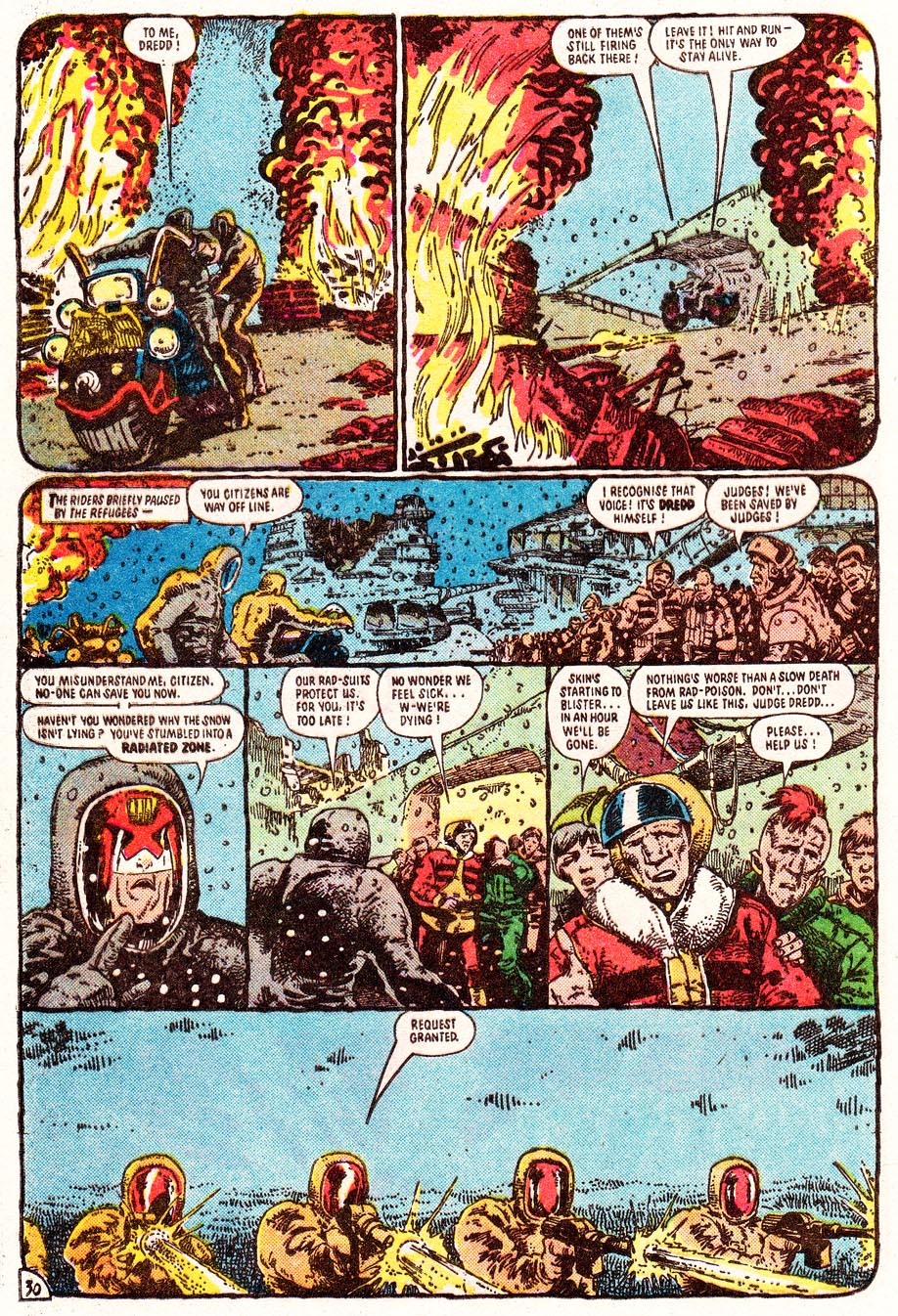 Read online Judge Dredd (1983) comic -  Issue #21 - 25