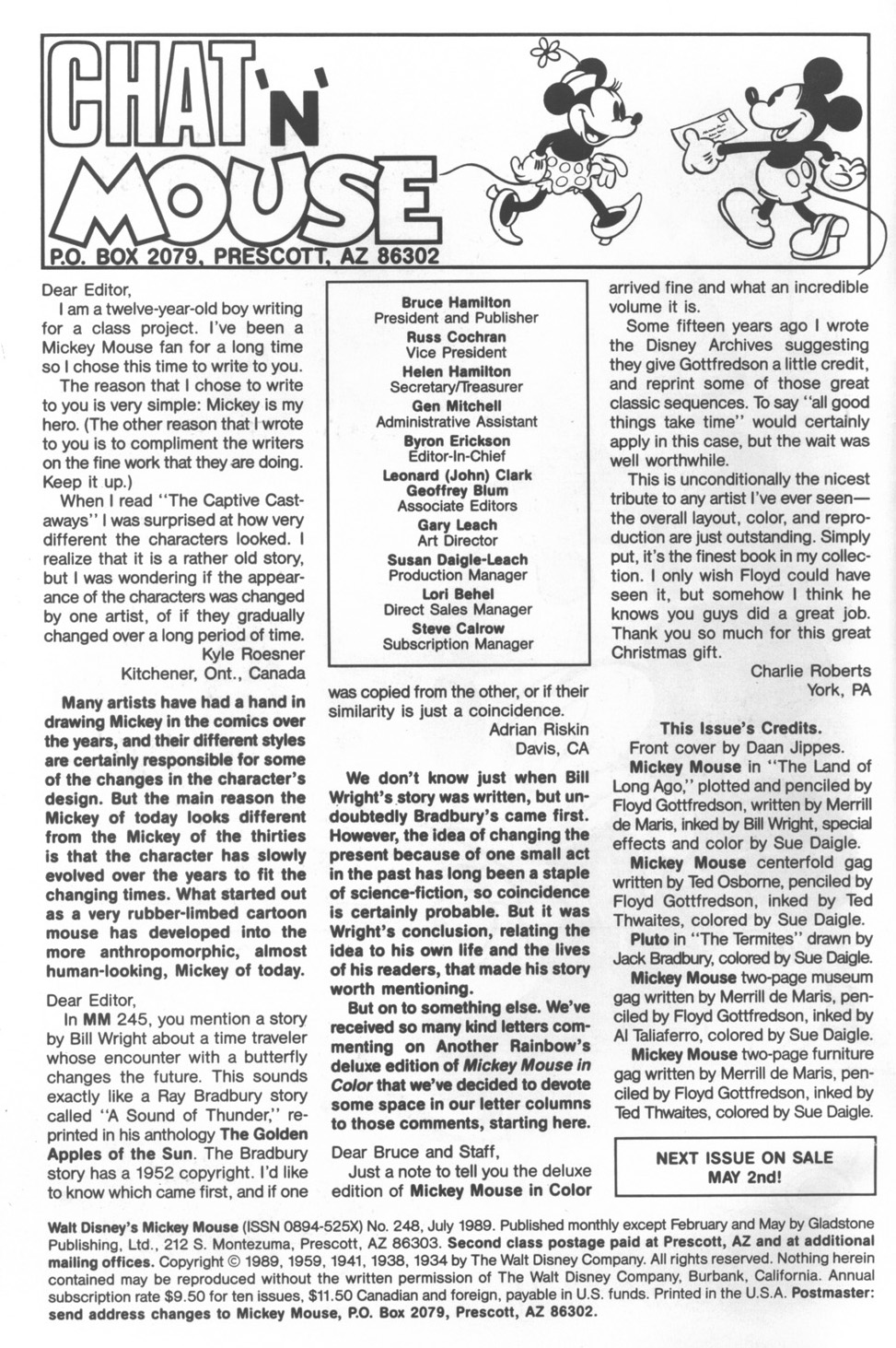 Read online Walt Disney's Mickey Mouse comic -  Issue #248 - 2