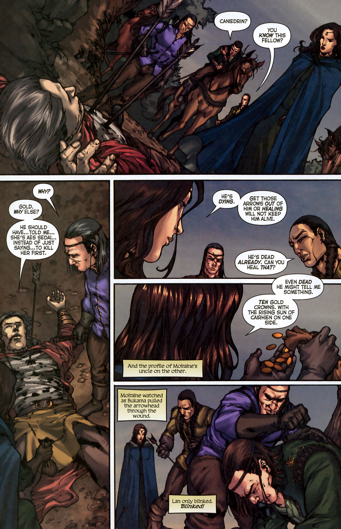 Read online Robert Jordan's The Wheel of Time: New Spring comic -  Issue #7 - 18
