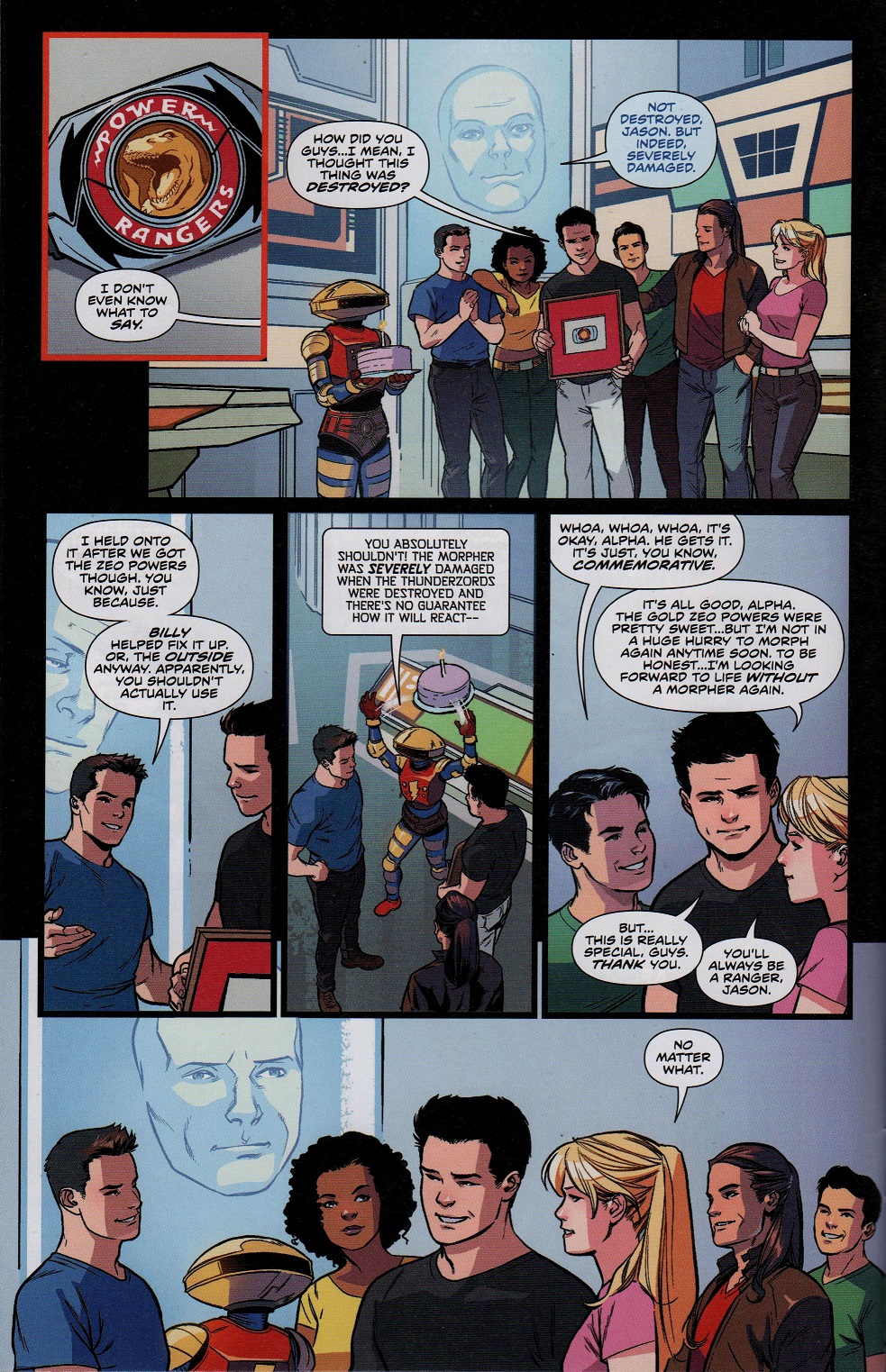 Read online Mighty Morphin Power Rangers comic -  Issue # _Annual 2018 - 4