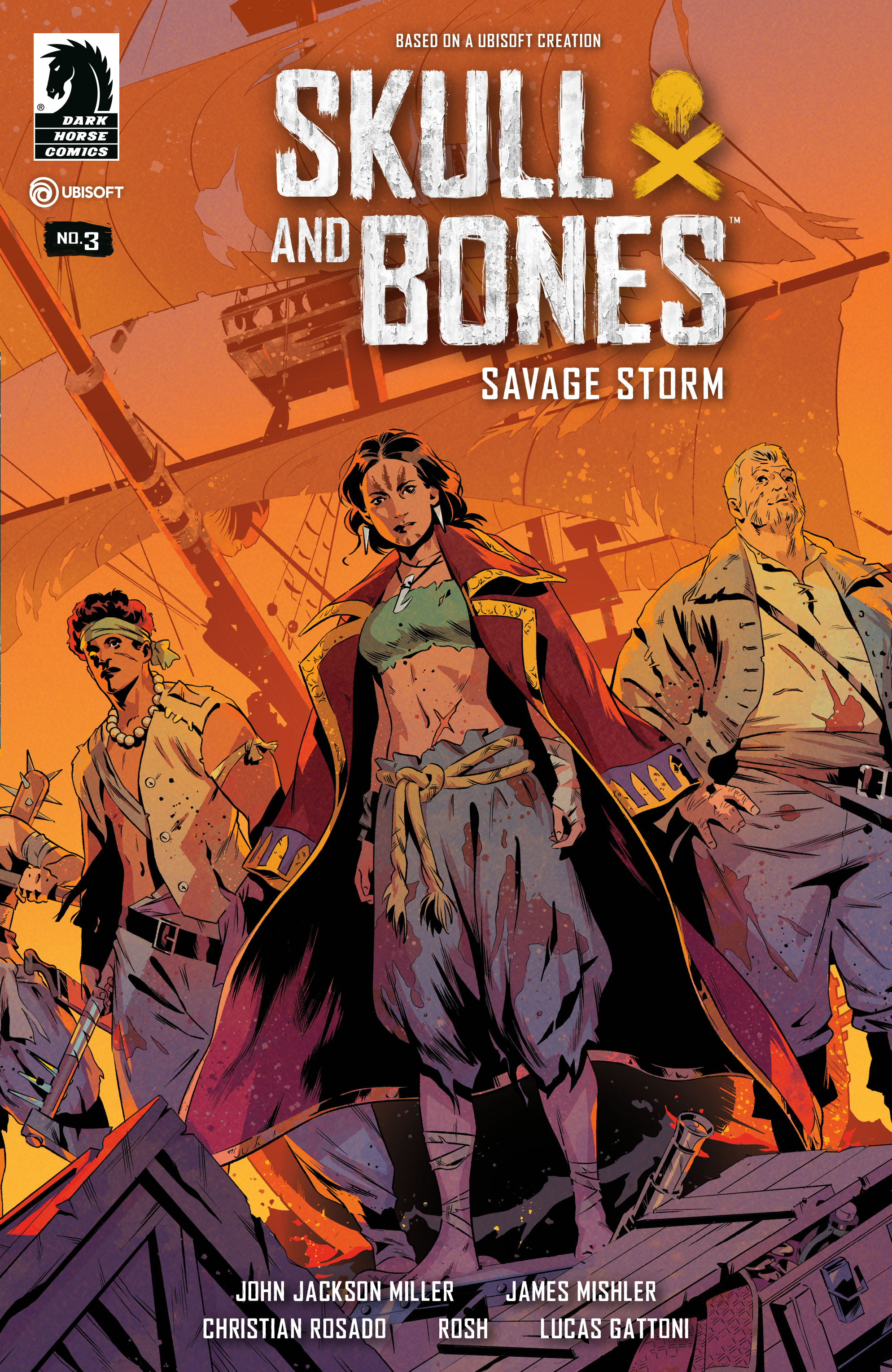 Read online Skull and Bones: Savage Storm comic -  Issue #3 - 1