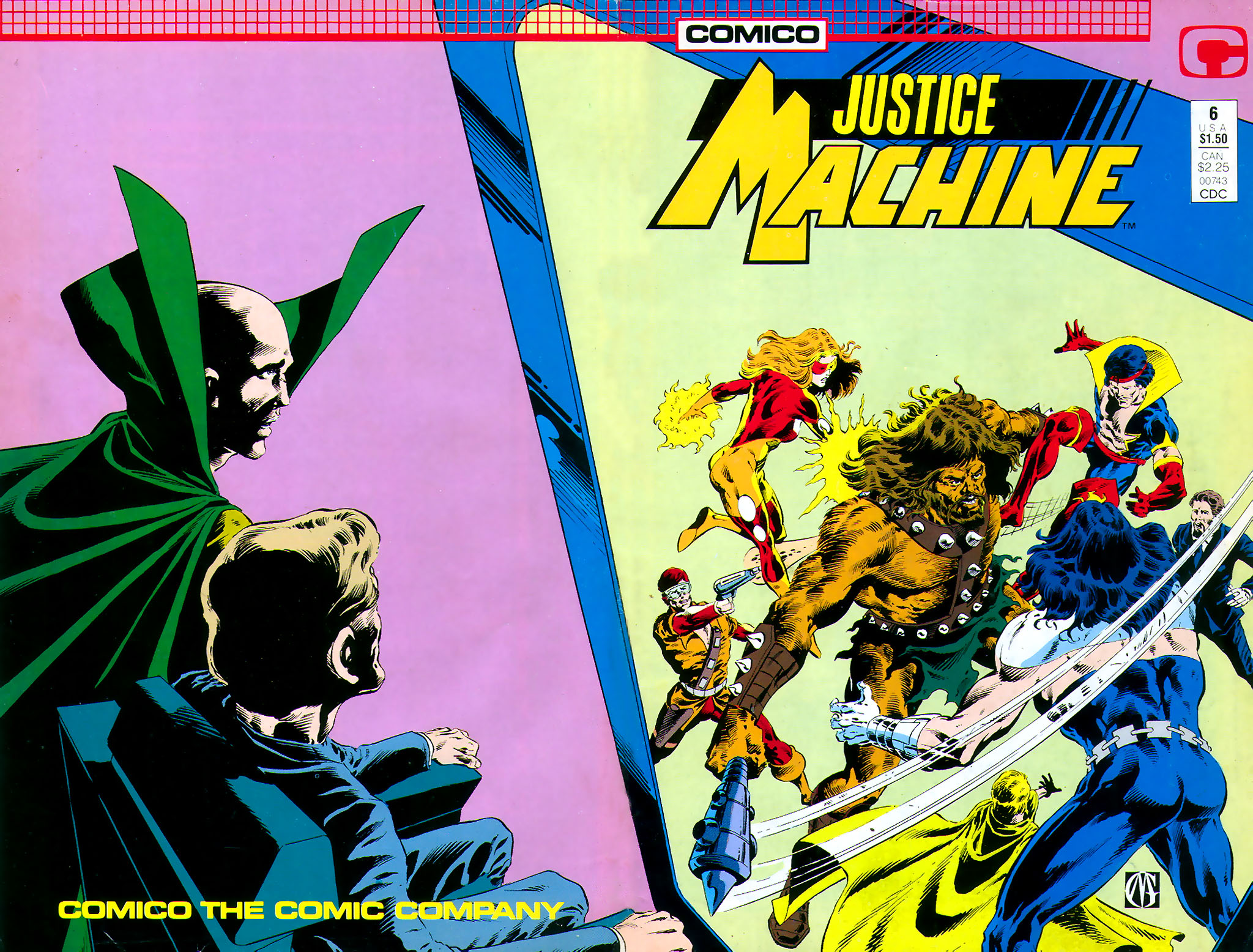 Read online Justice Machine comic -  Issue #6 - 1