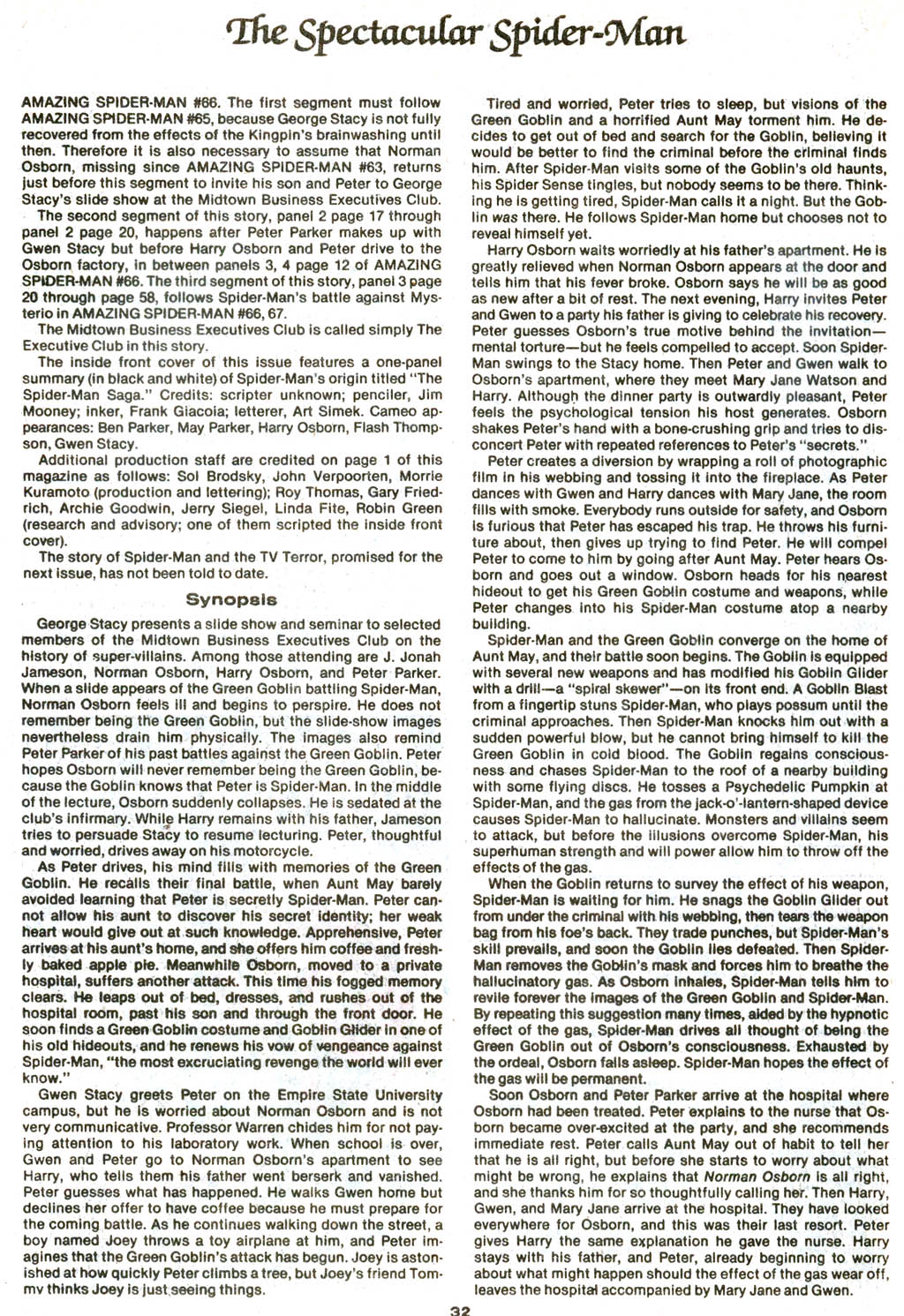Read online The Official Marvel Index to The Amazing Spider-Man comic -  Issue #3 - 34