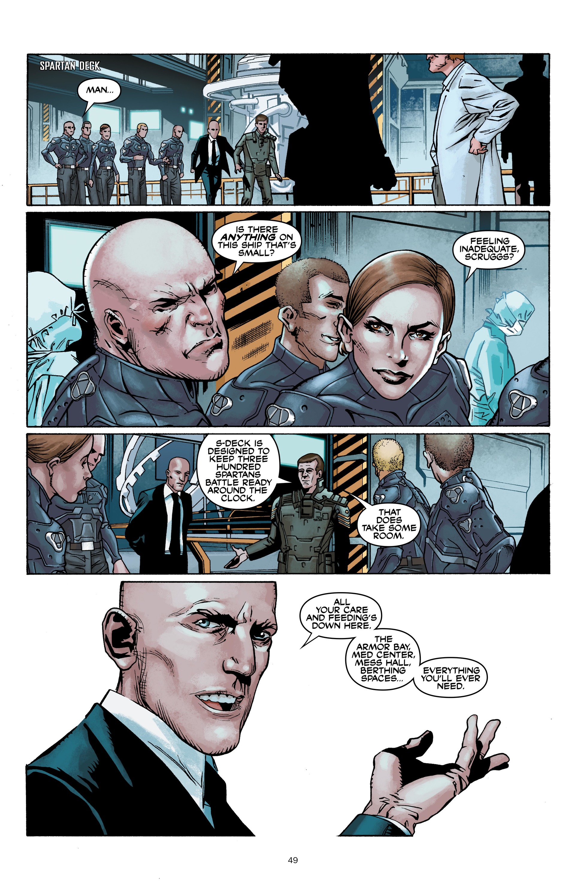Read online Halo: Initiation and Escalation comic -  Issue # TPB (Part 1) - 49