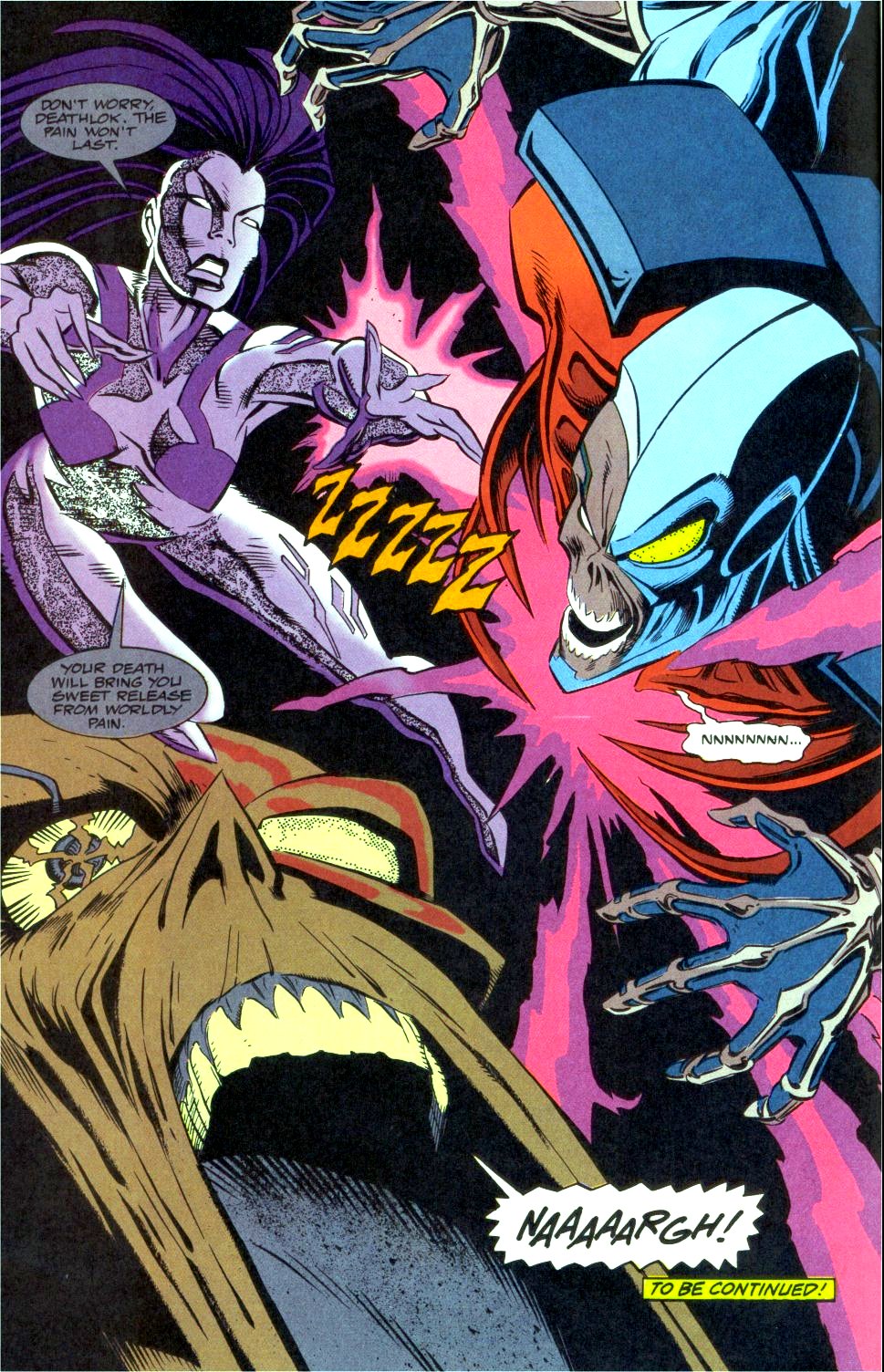 Read online Deathlok (1991) comic -  Issue #22 - 23