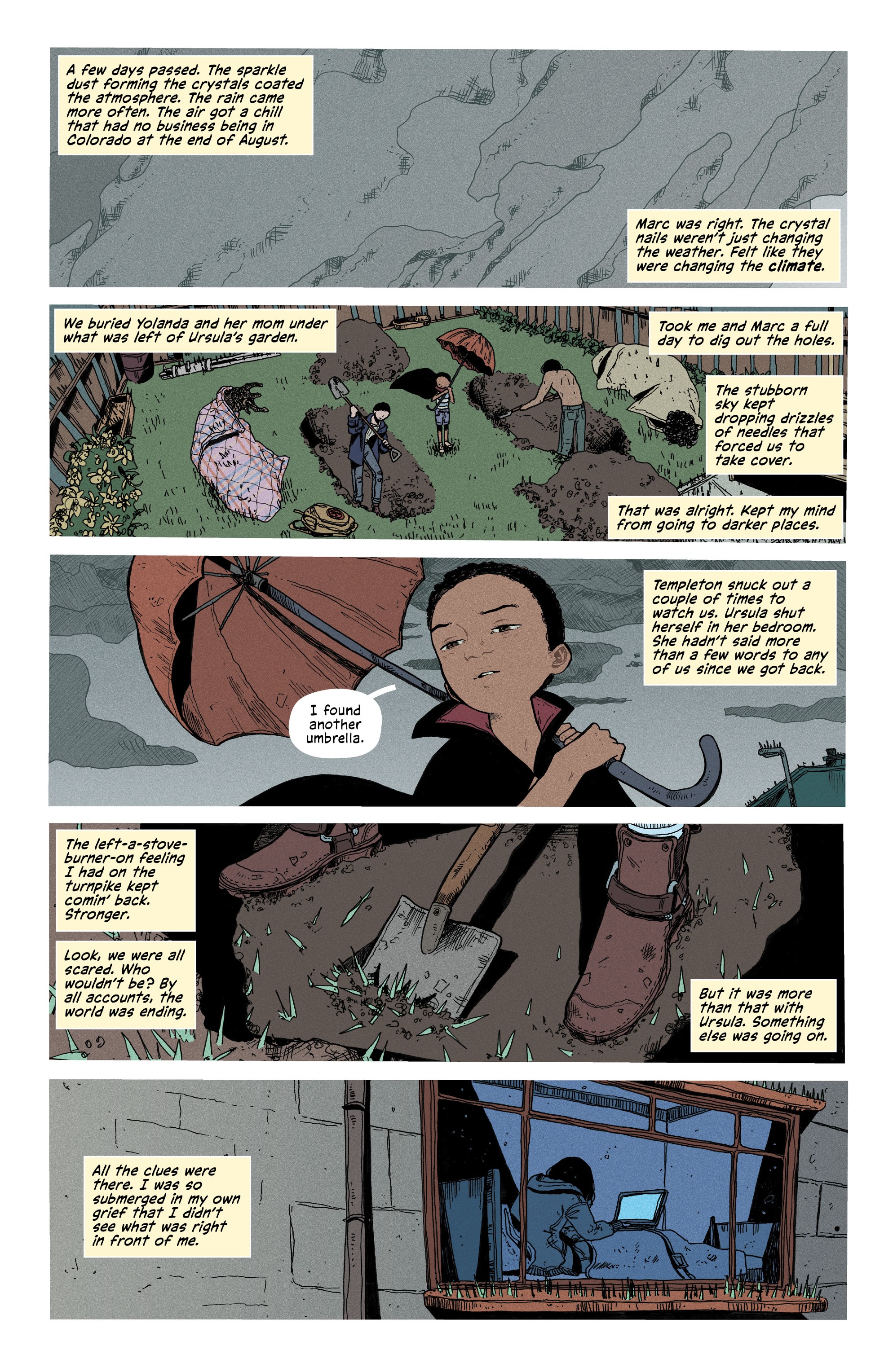 Read online Joe Hill's Rain comic -  Issue #5 - 3