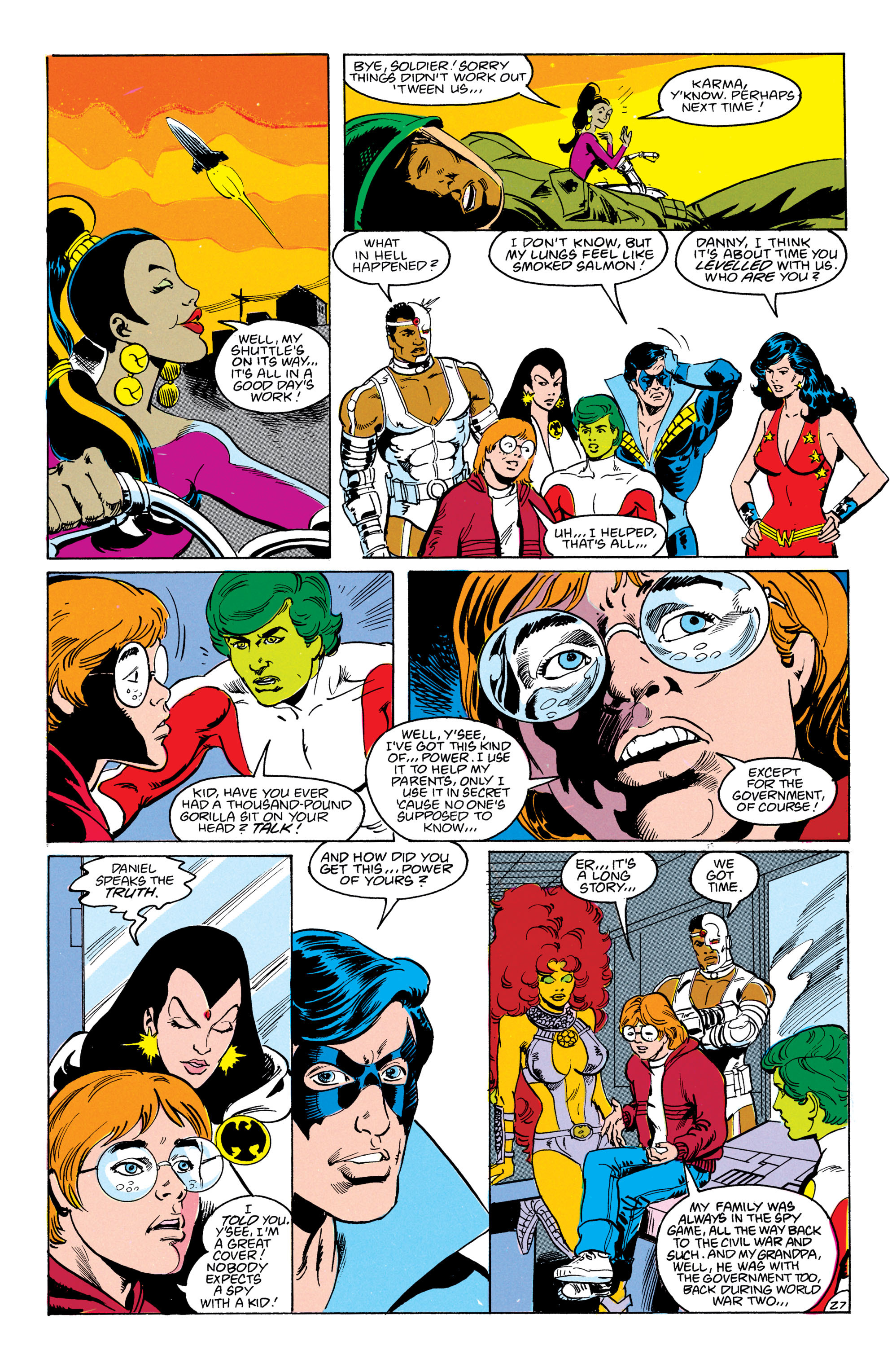 Read online The New Teen Titans (1984) comic -  Issue # _Annual 3 - 28
