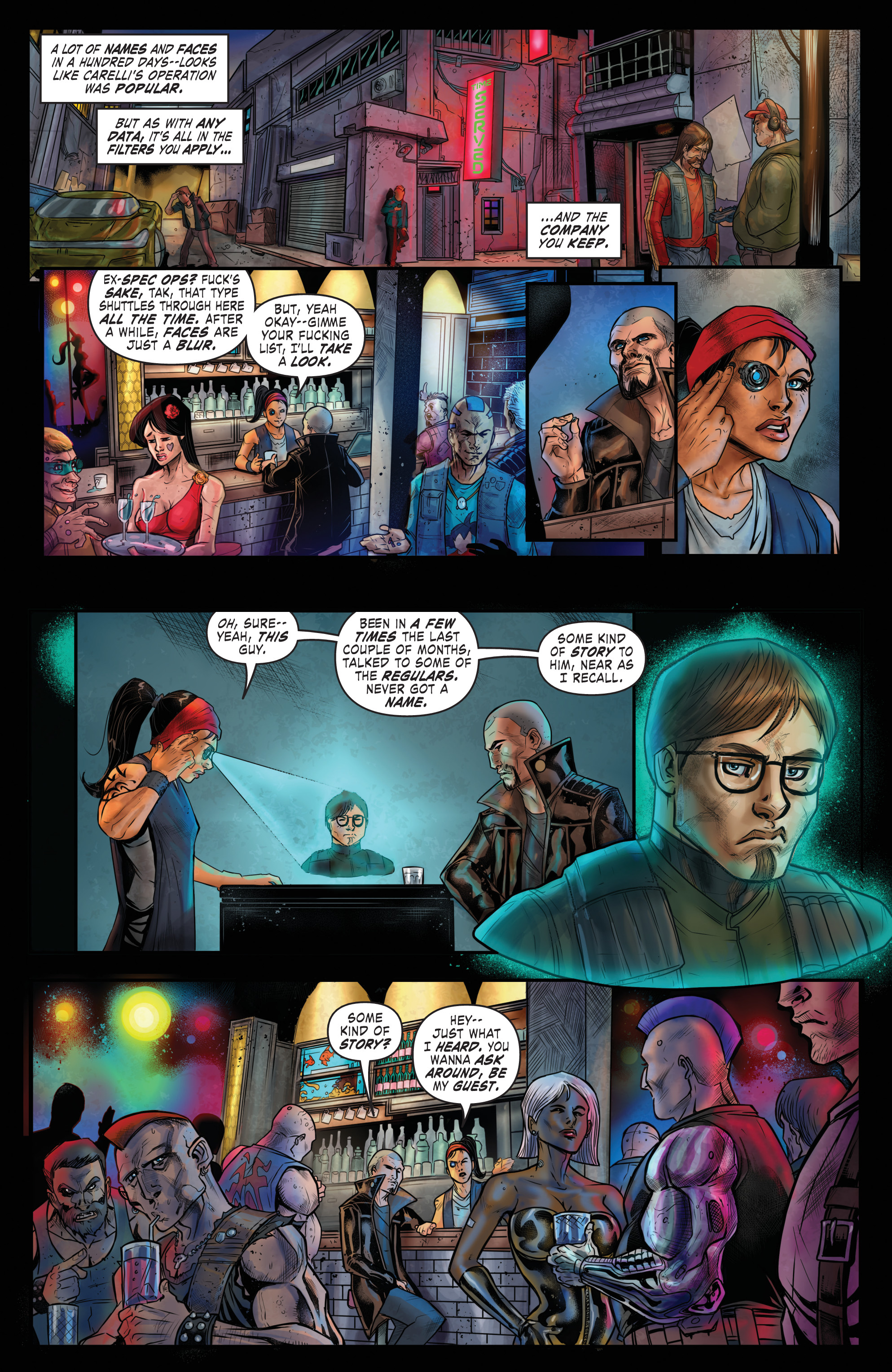 Read online Altered Carbon: Download Blues comic -  Issue # TPB - 73