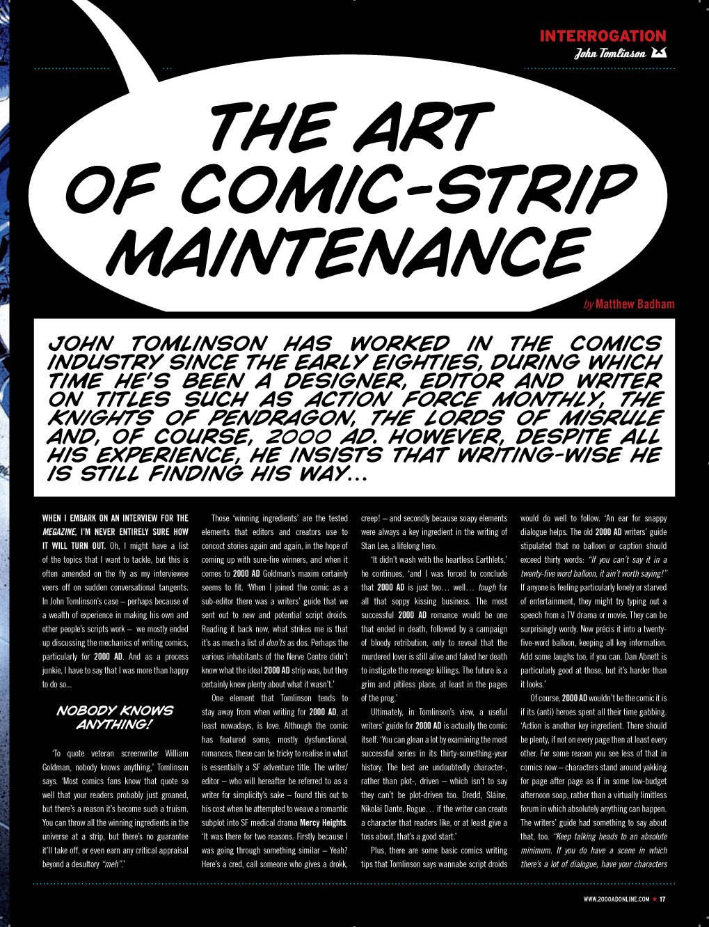 Read online Judge Dredd Megazine (Vol. 5) comic -  Issue #312 - 17