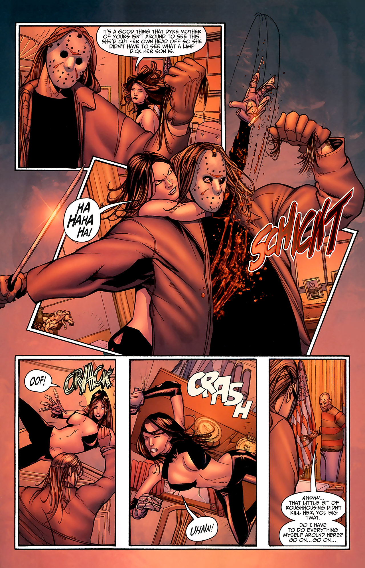 Read online Freddy vs. Jason vs. Ash: The Nightmare Warriors comic -  Issue #5 - 16