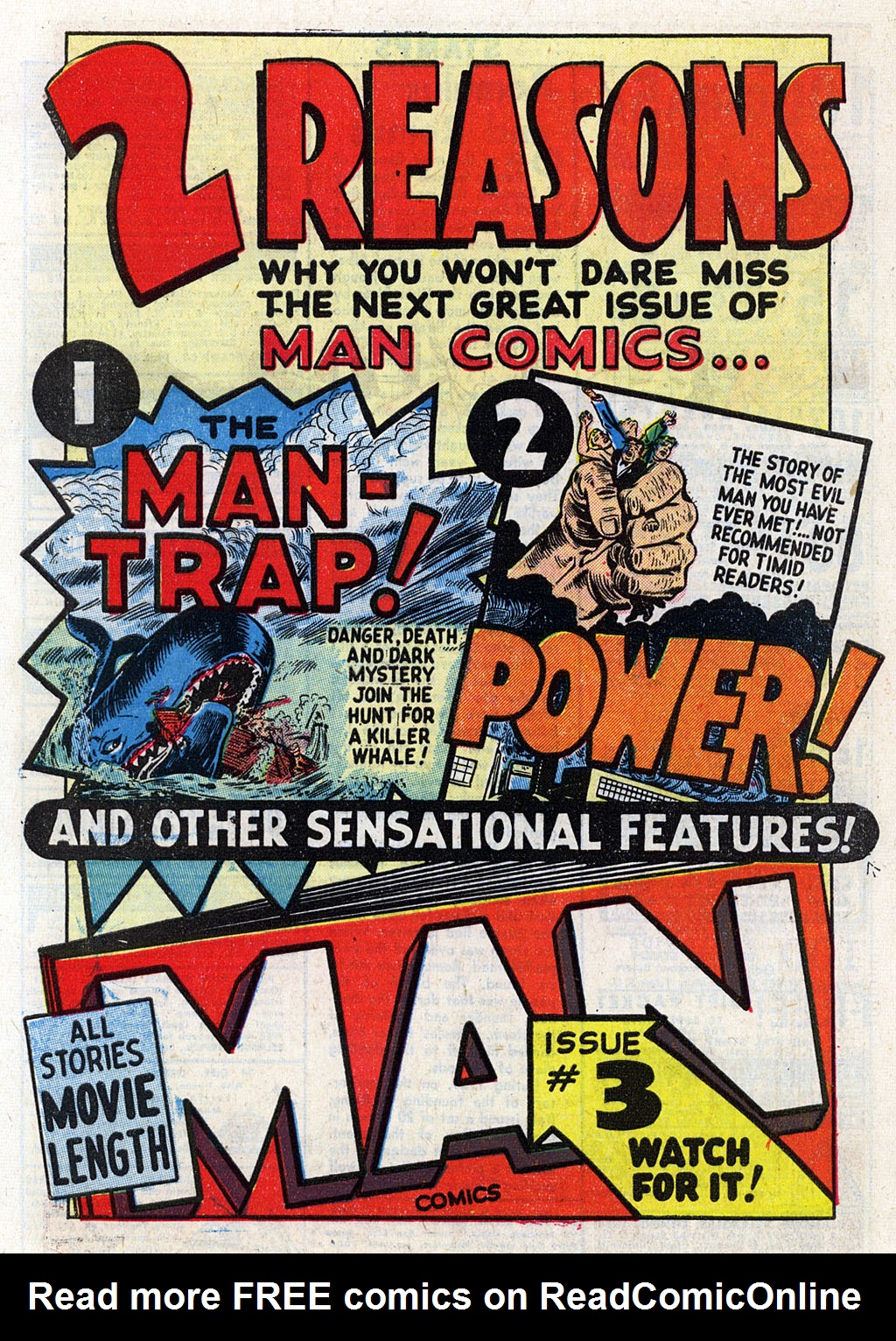 Read online Man Comics comic -  Issue #2 - 42