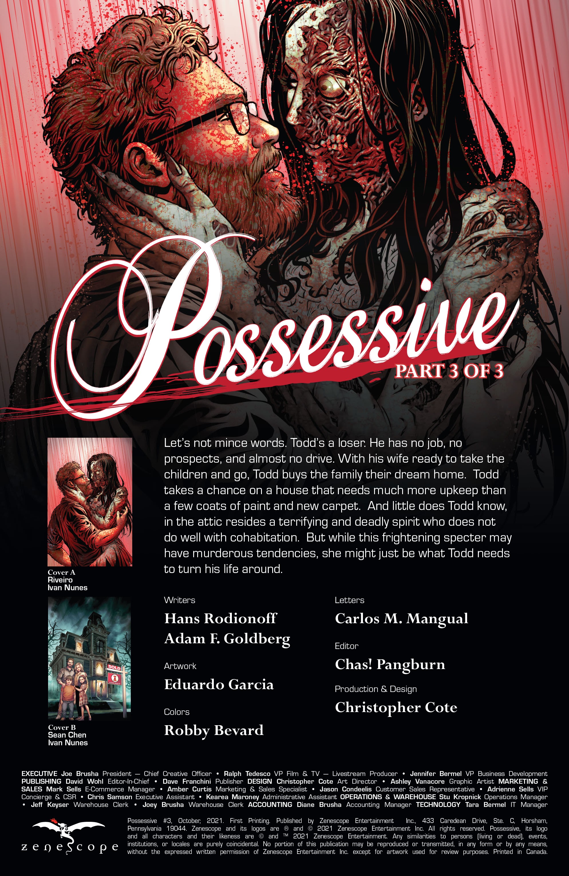 Read online Possessive comic -  Issue #3 - 2