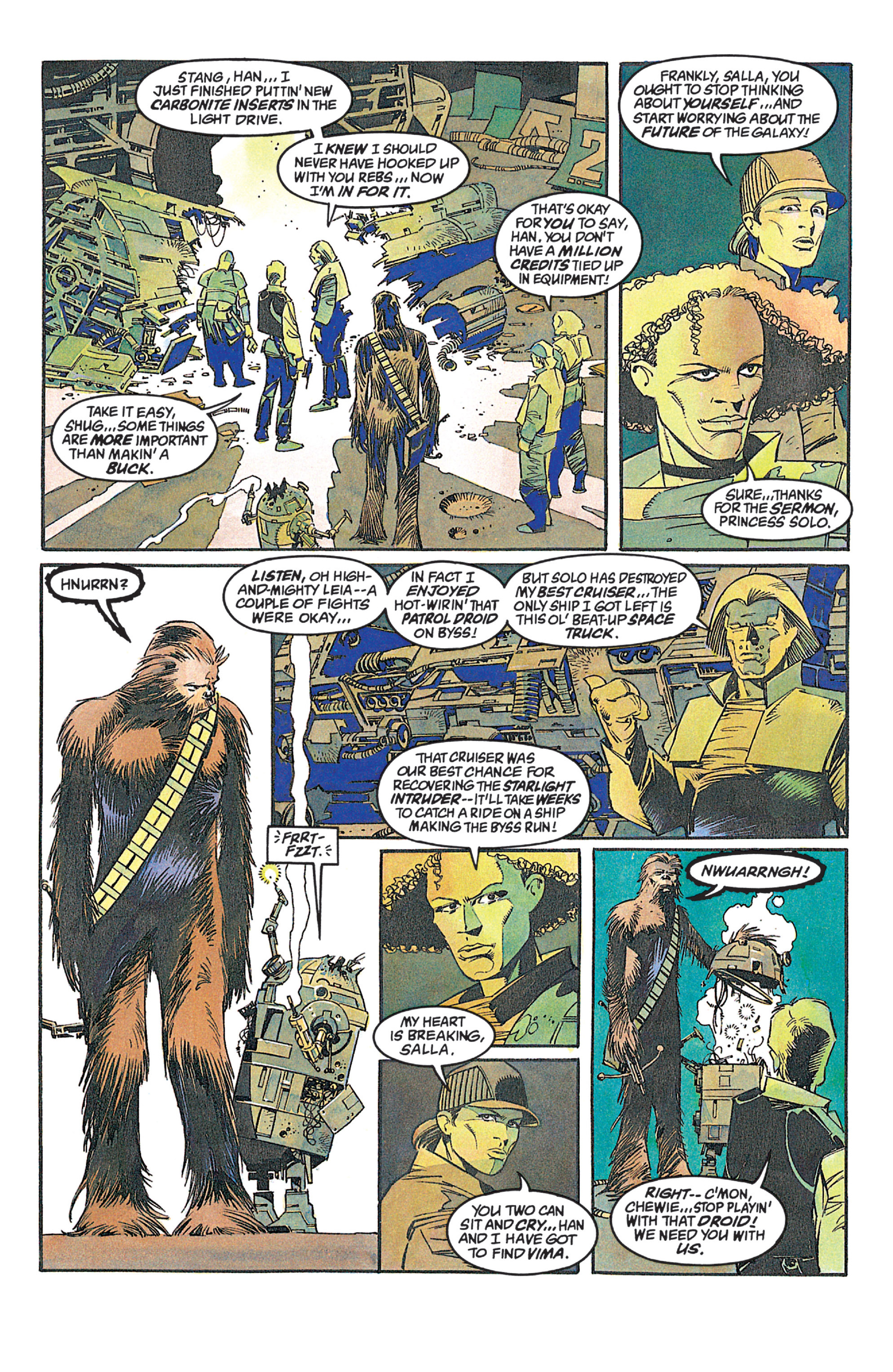 Read online Star Wars: Dark Empire Trilogy comic -  Issue # TPB (Part 2) - 89