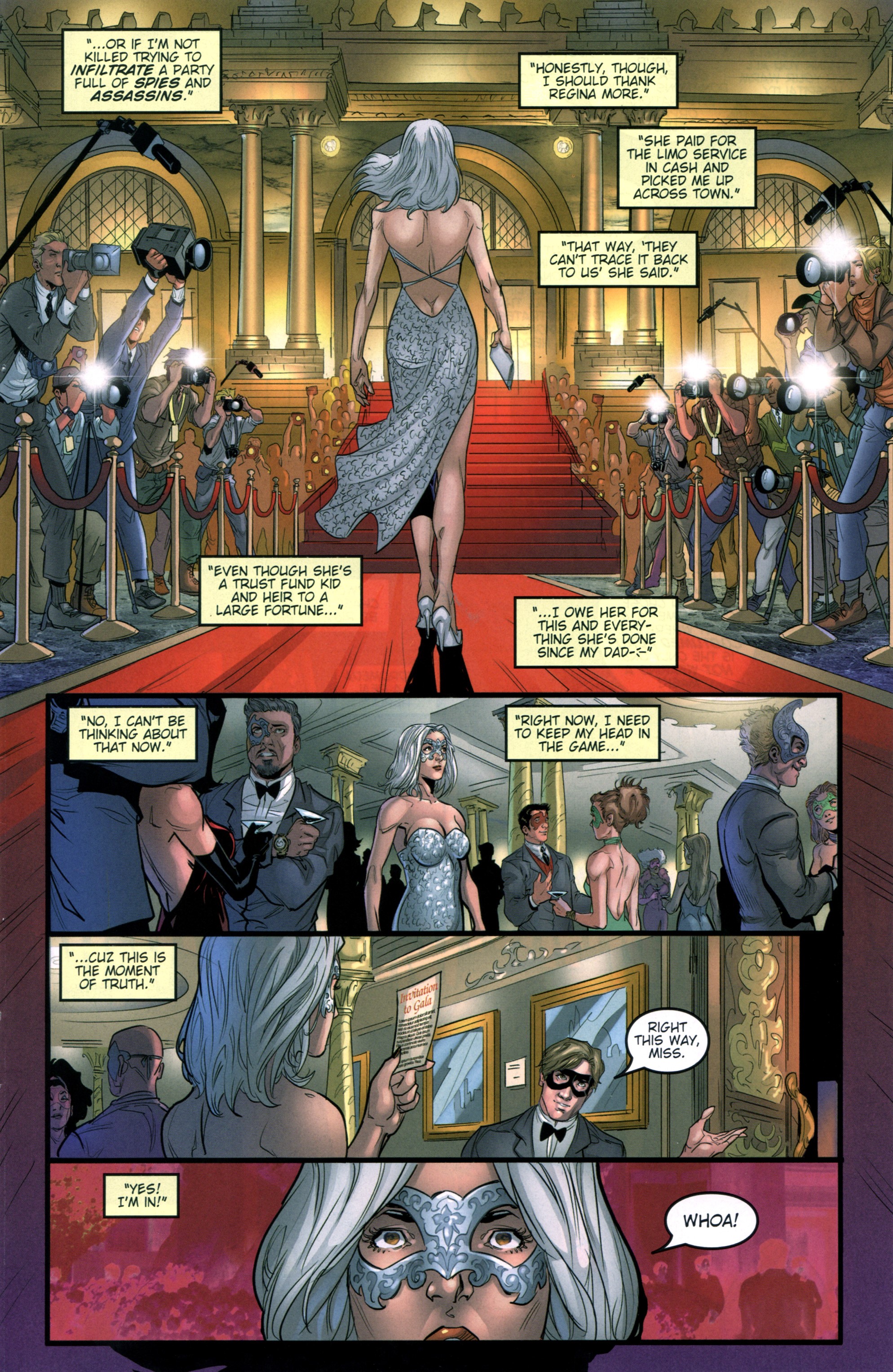 Read online White Widow comic -  Issue #3 - 17