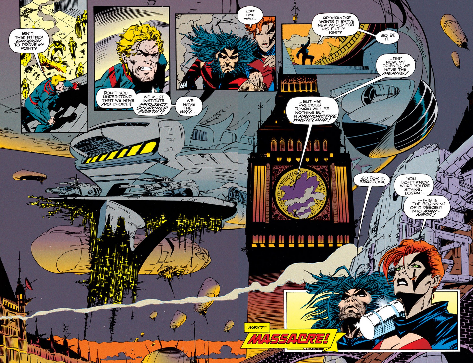Read online Weapon X (1995) comic -  Issue #1 - 21