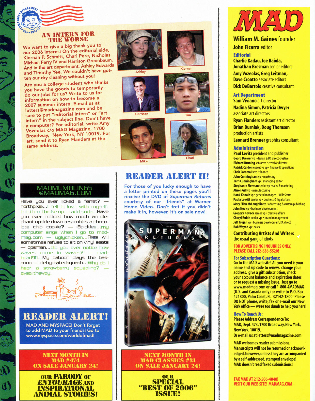 Read online MAD comic -  Issue #473 - 5