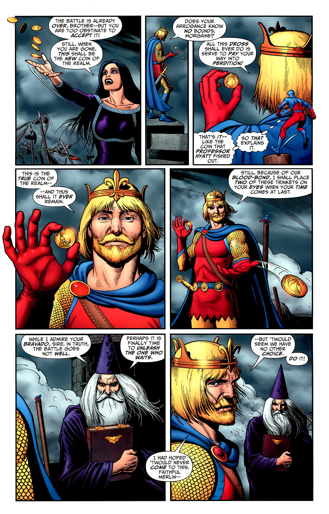 Read online DCU: Legacies comic -  Issue #7 - 29