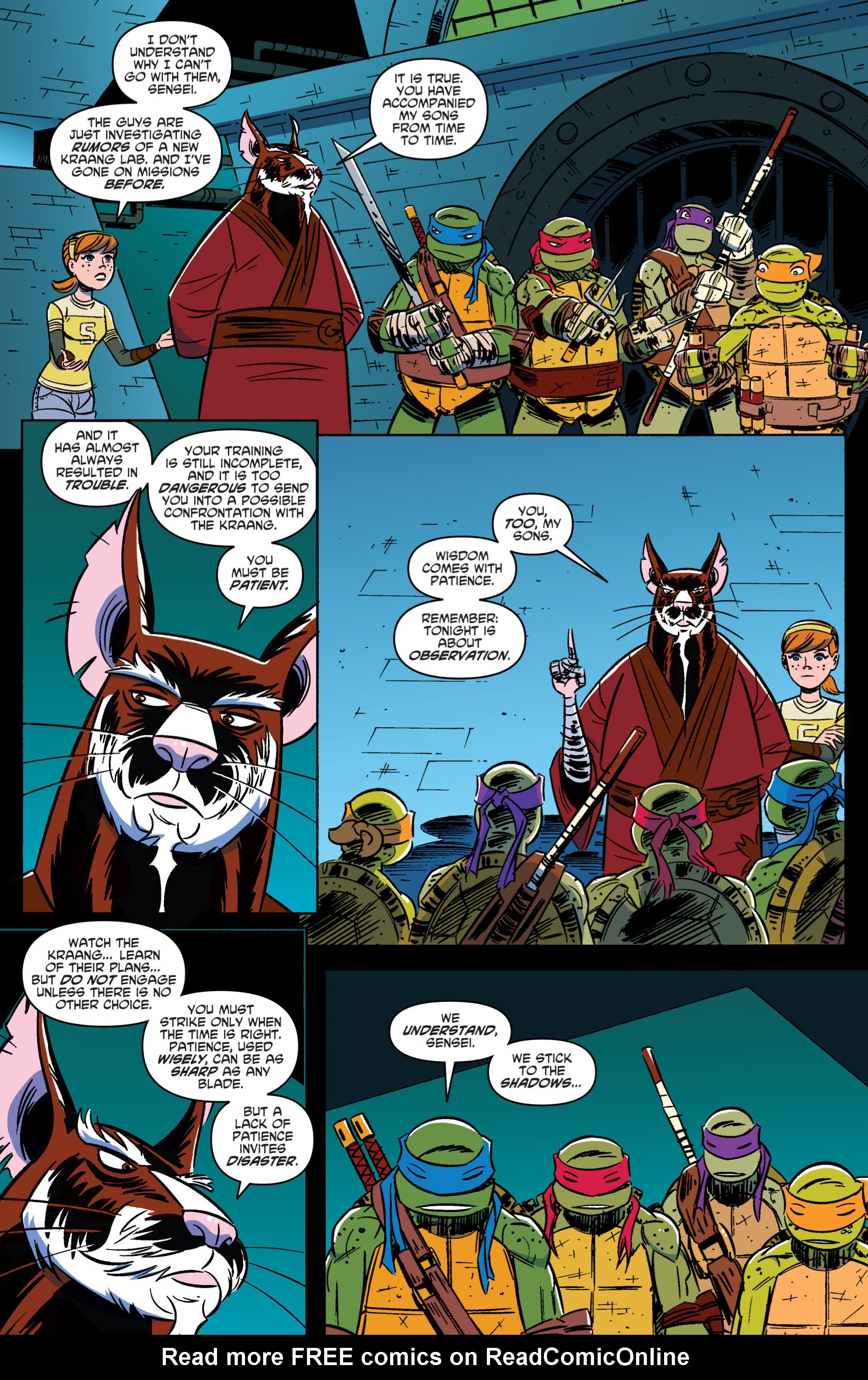 Read online Teenage Mutant Ninja Turtles New Animated Adventures comic -  Issue #6 - 3