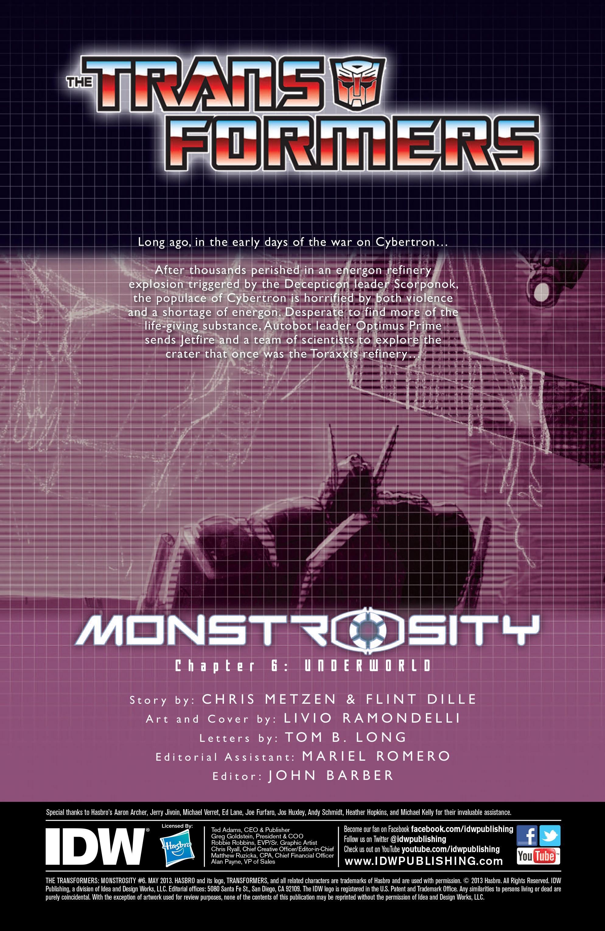 Read online The Transformers: Monstrosity comic -  Issue #6 - 2