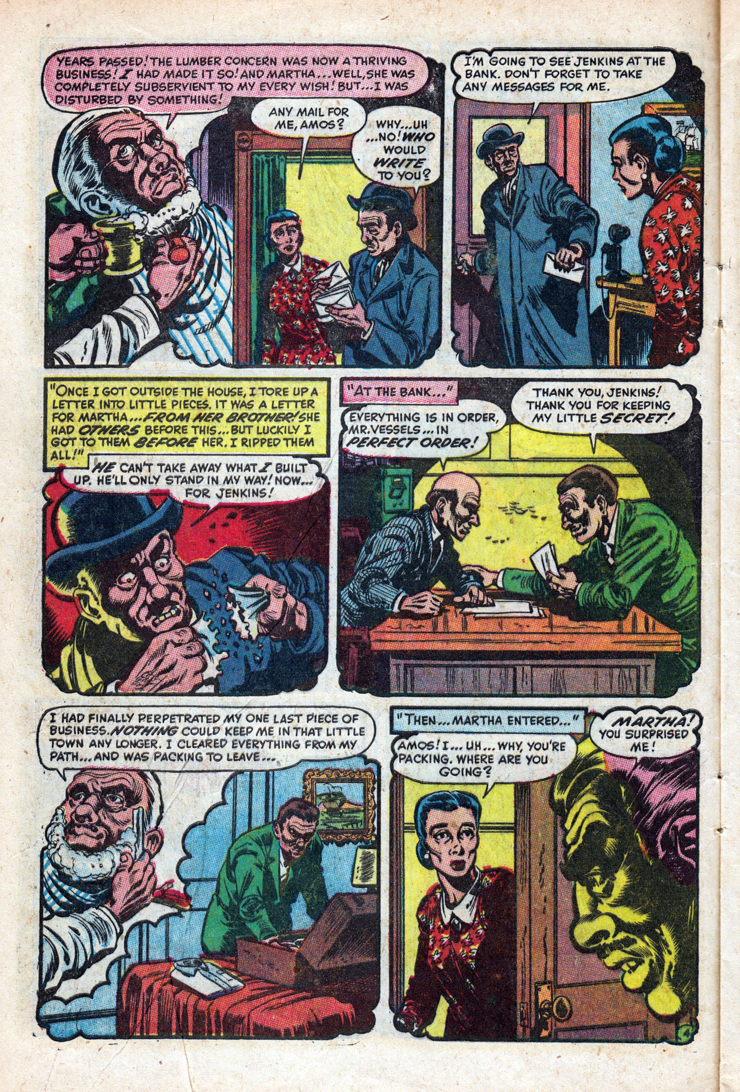 Read online Chamber of Chills (1951) comic -  Issue #18 - 8