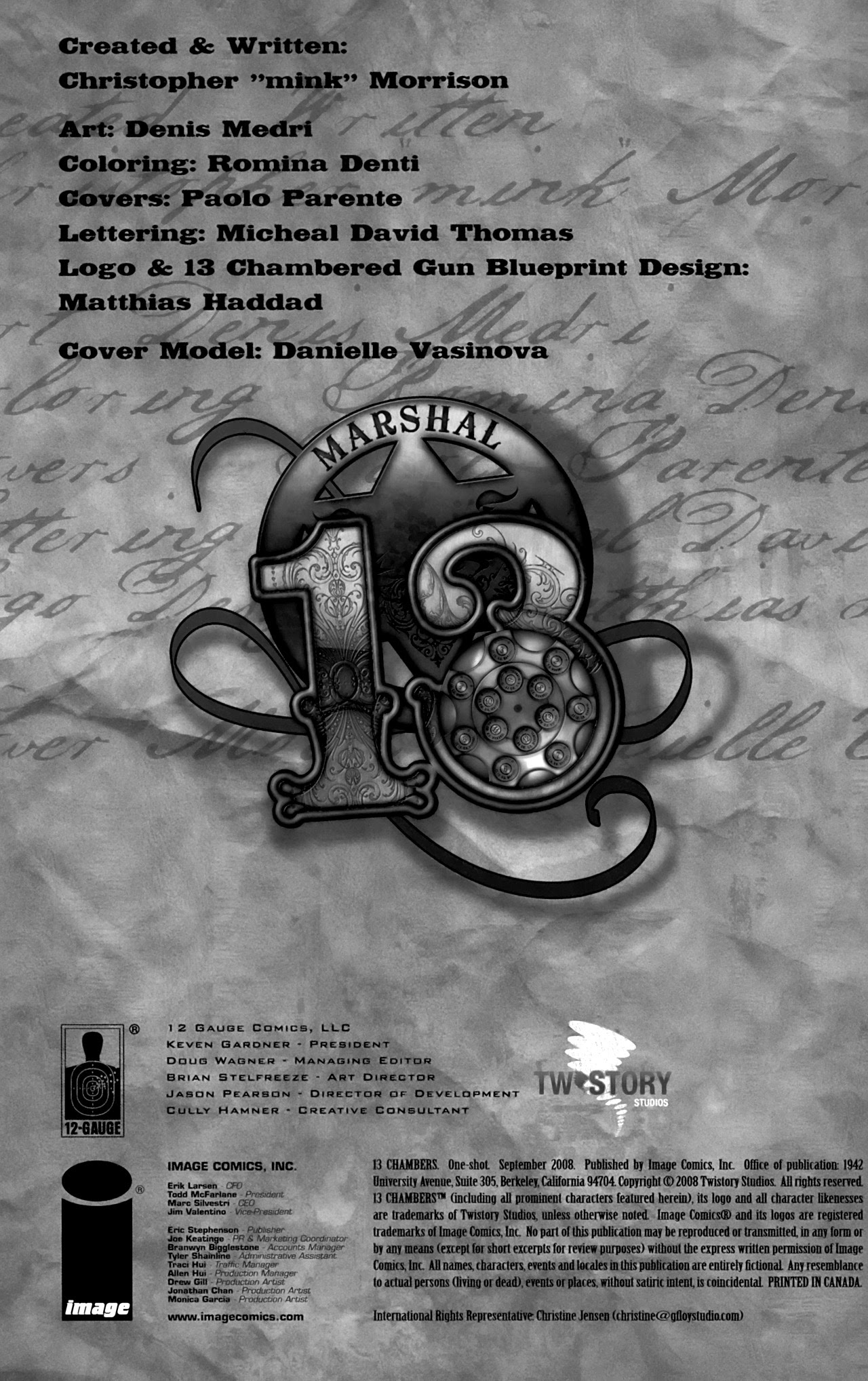 Read online 13 Chambers comic -  Issue # Full - 2