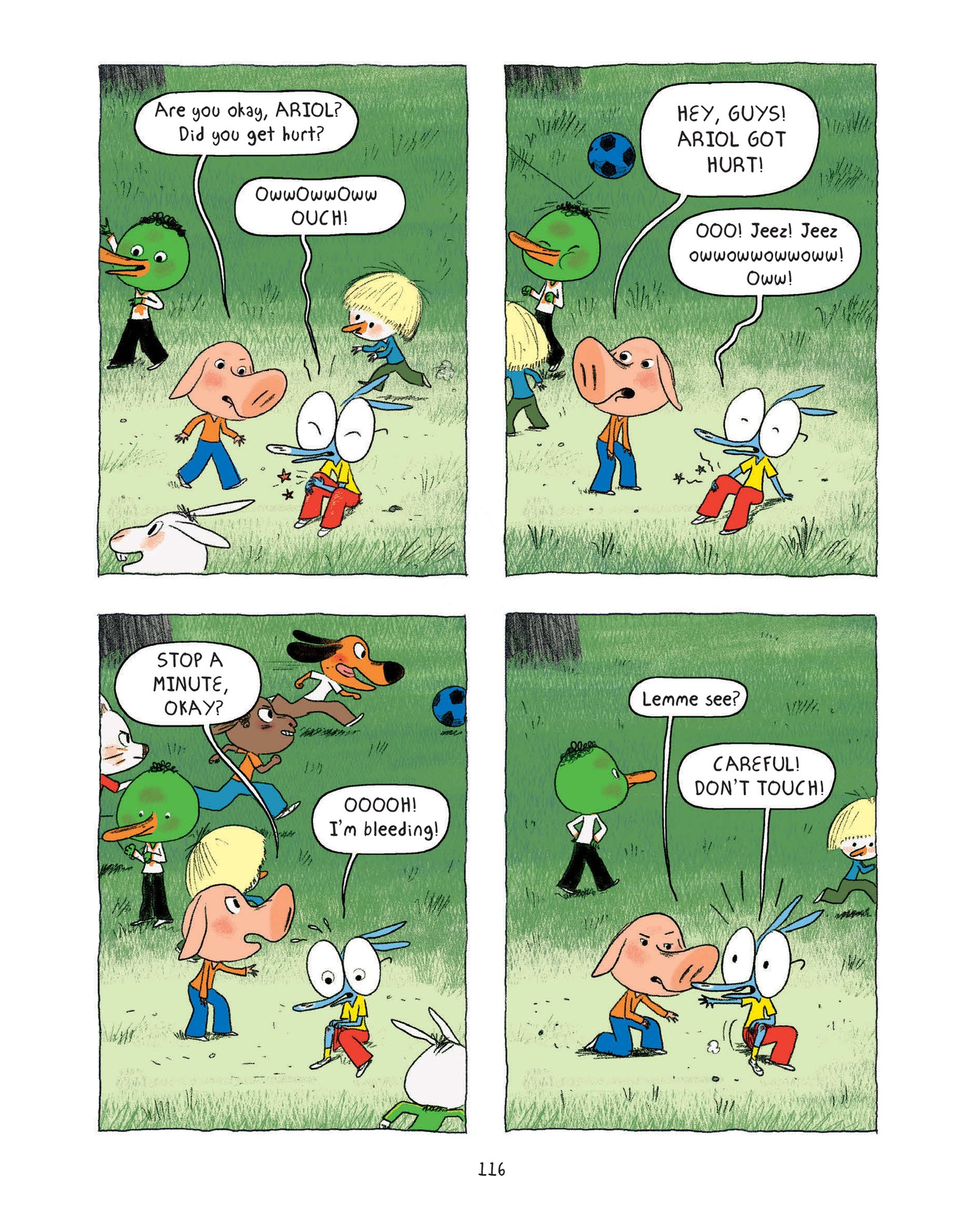Read online Ariol comic -  Issue # TPB 4 - 117