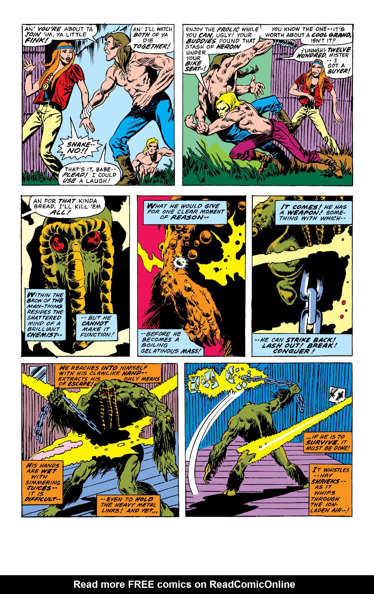 Read online Man-Thing by Steve Gerber: The Complete Collection comic -  Issue # TPB 1 (Part 3) - 92