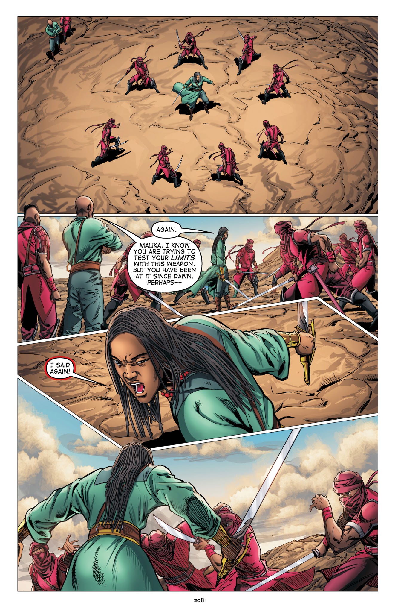 Read online Malika: Warrior Queen comic -  Issue # TPB 1 (Part 3) - 10